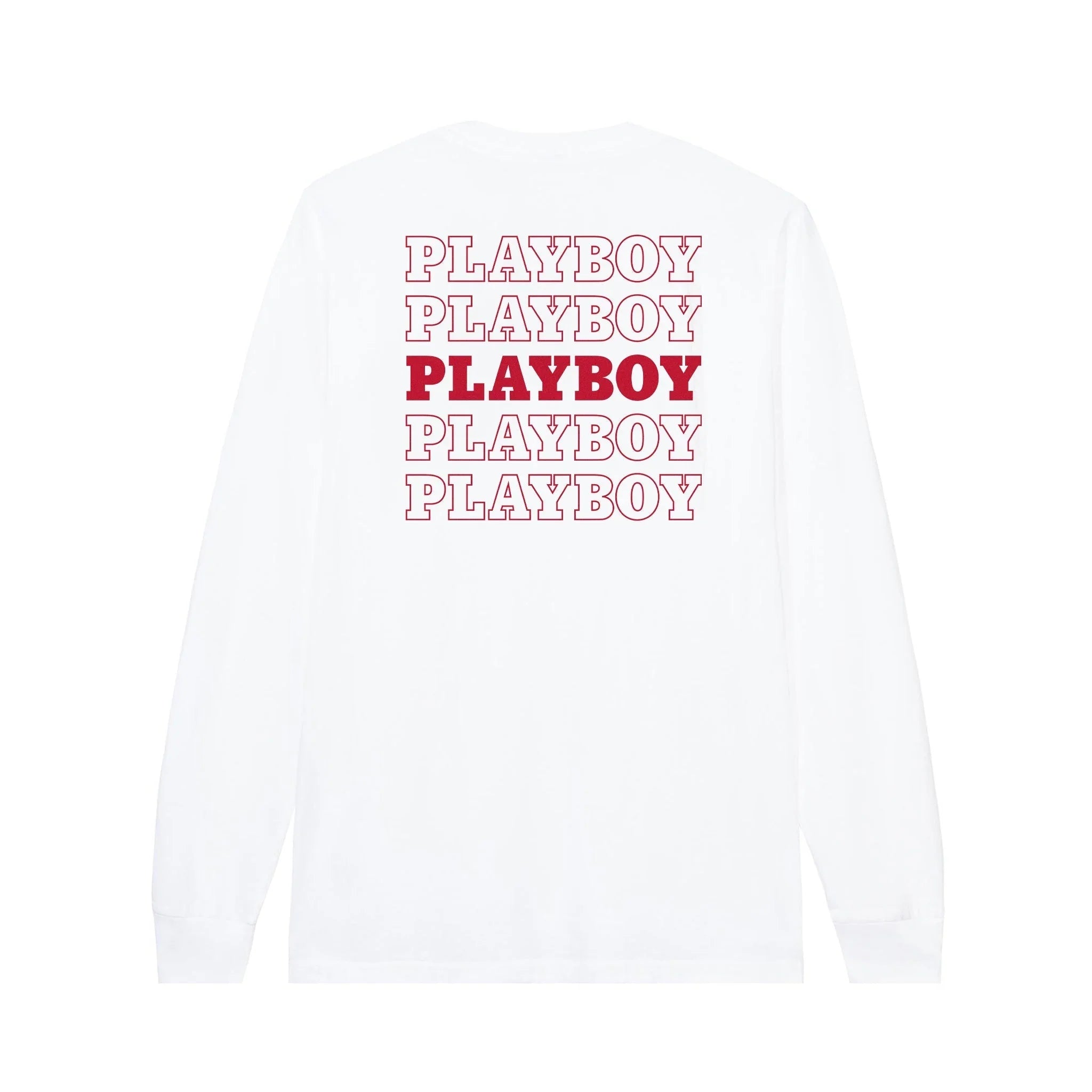 Repeating Masthead Long Sleeve T-Shirt - Playboy
