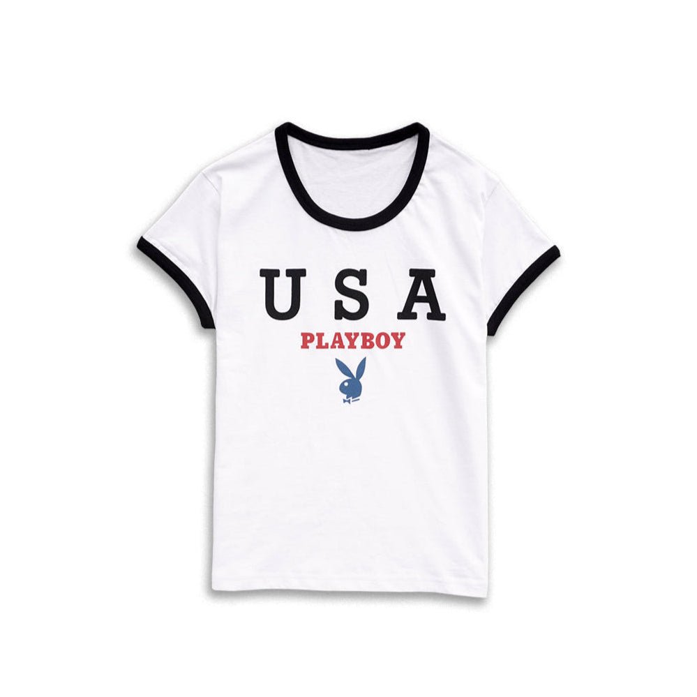 The USA Ringer Tee - Playboy