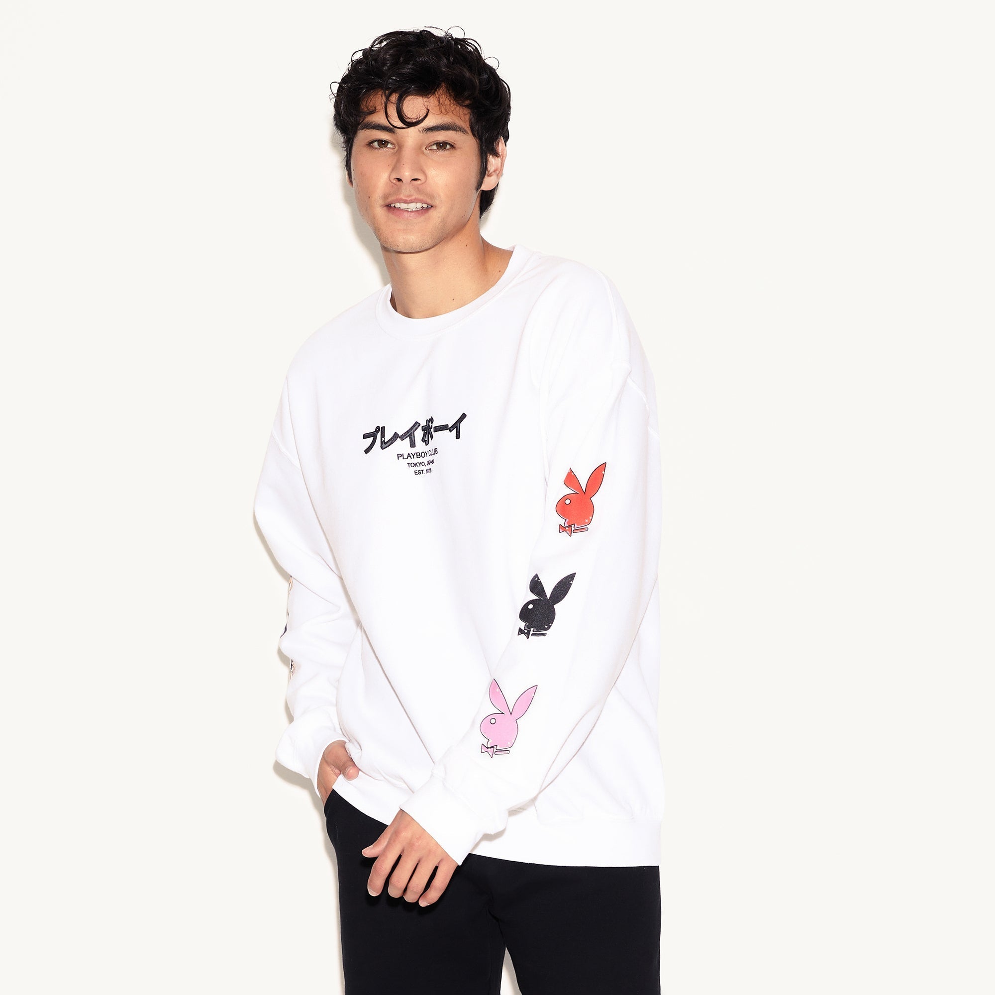 Tokyo Club Bunny Crewneck Sweatshirt - Playboy