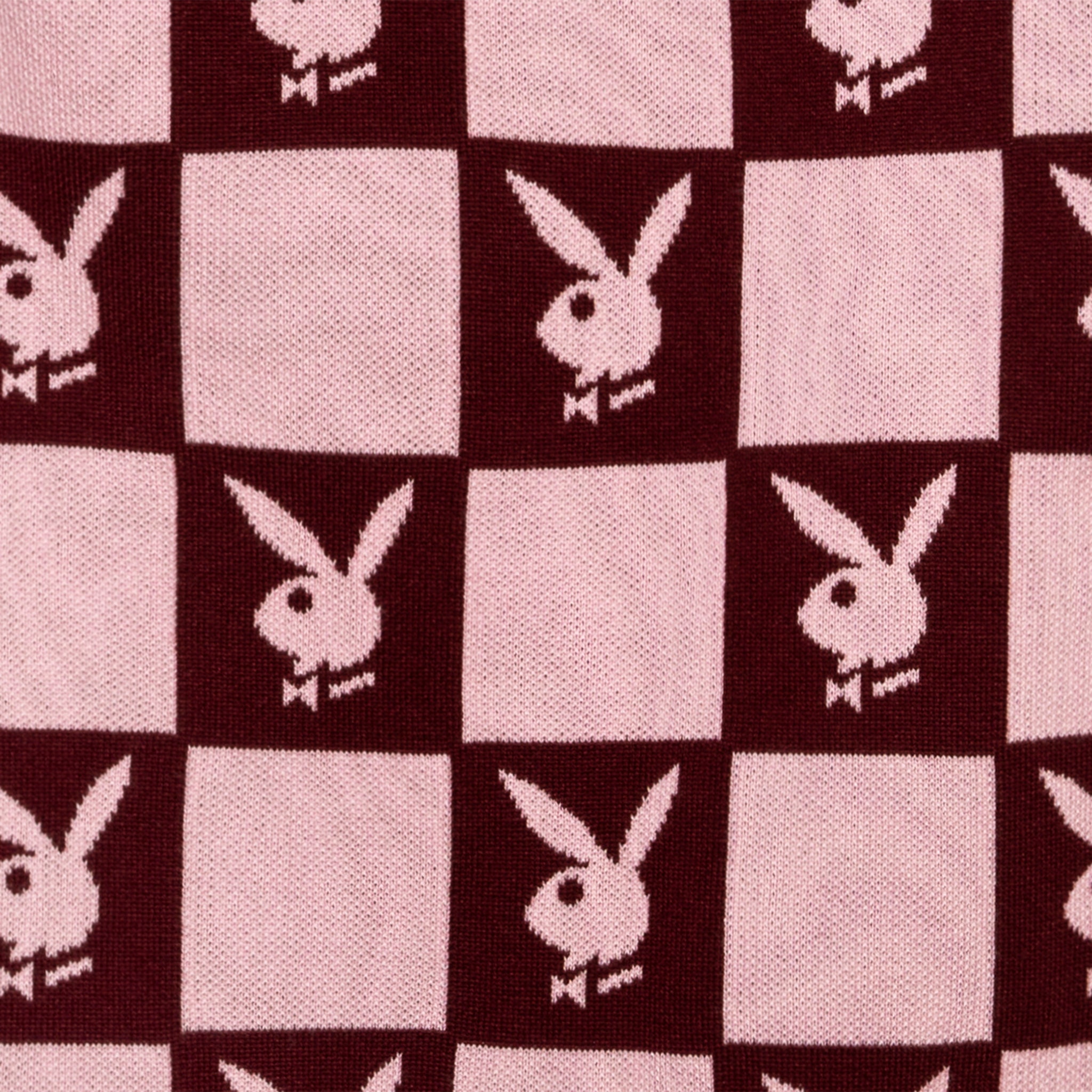 Women's Checkerboard Midaxi Skirt - Playboy