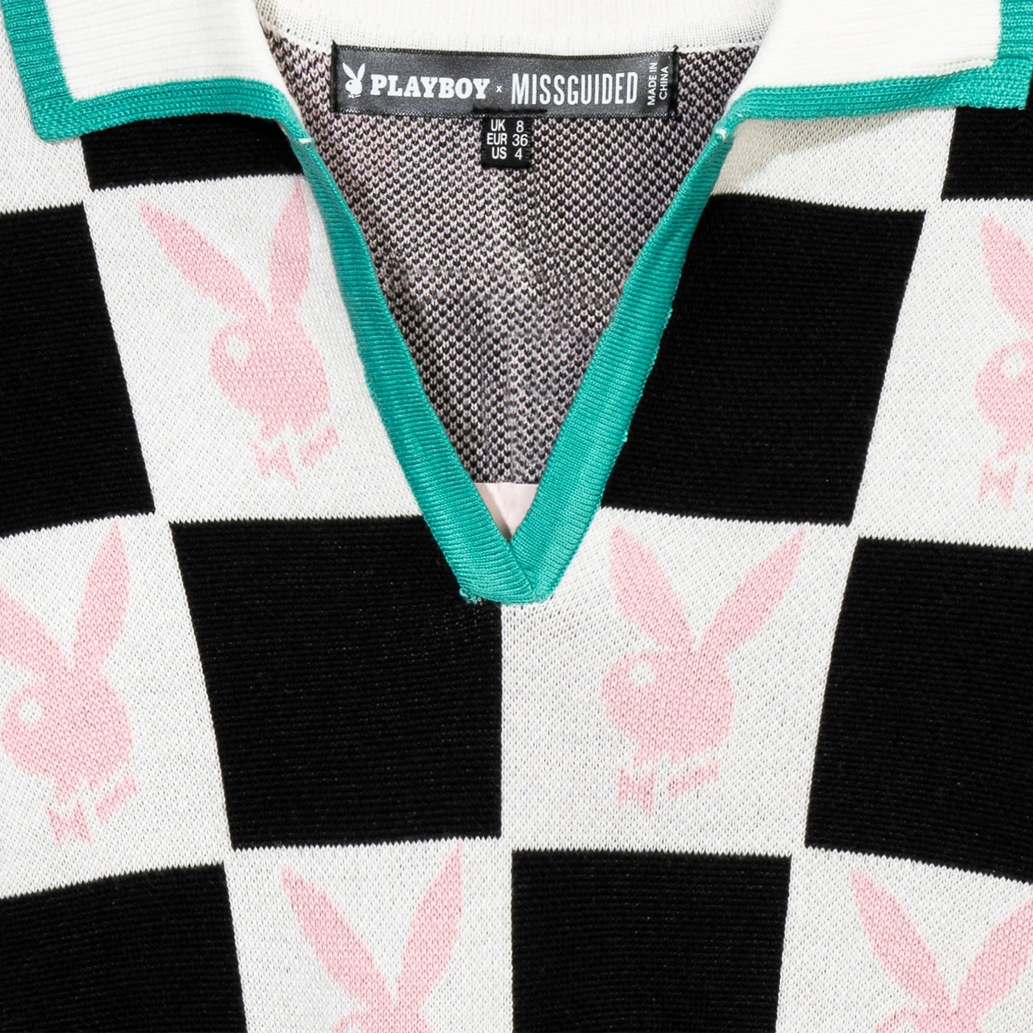 Women's Checkerboard Top - Playboy