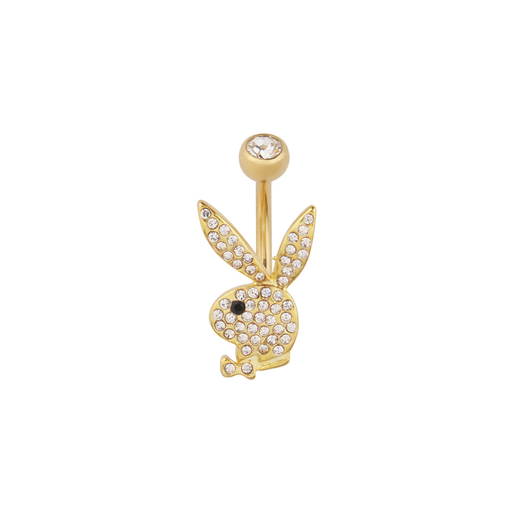 Playboy belly piercing jewelry clearance gold