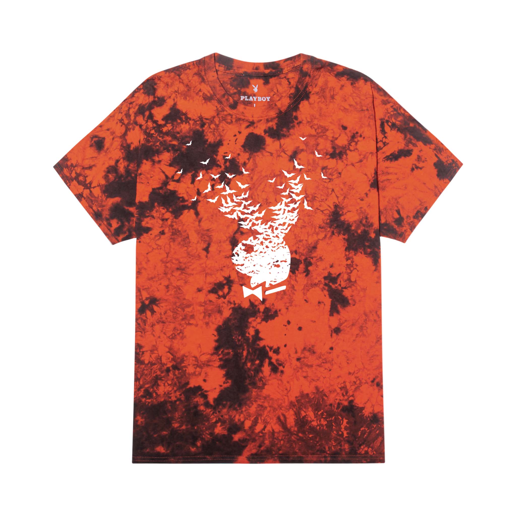 Black and orange tie best sale dye shirt