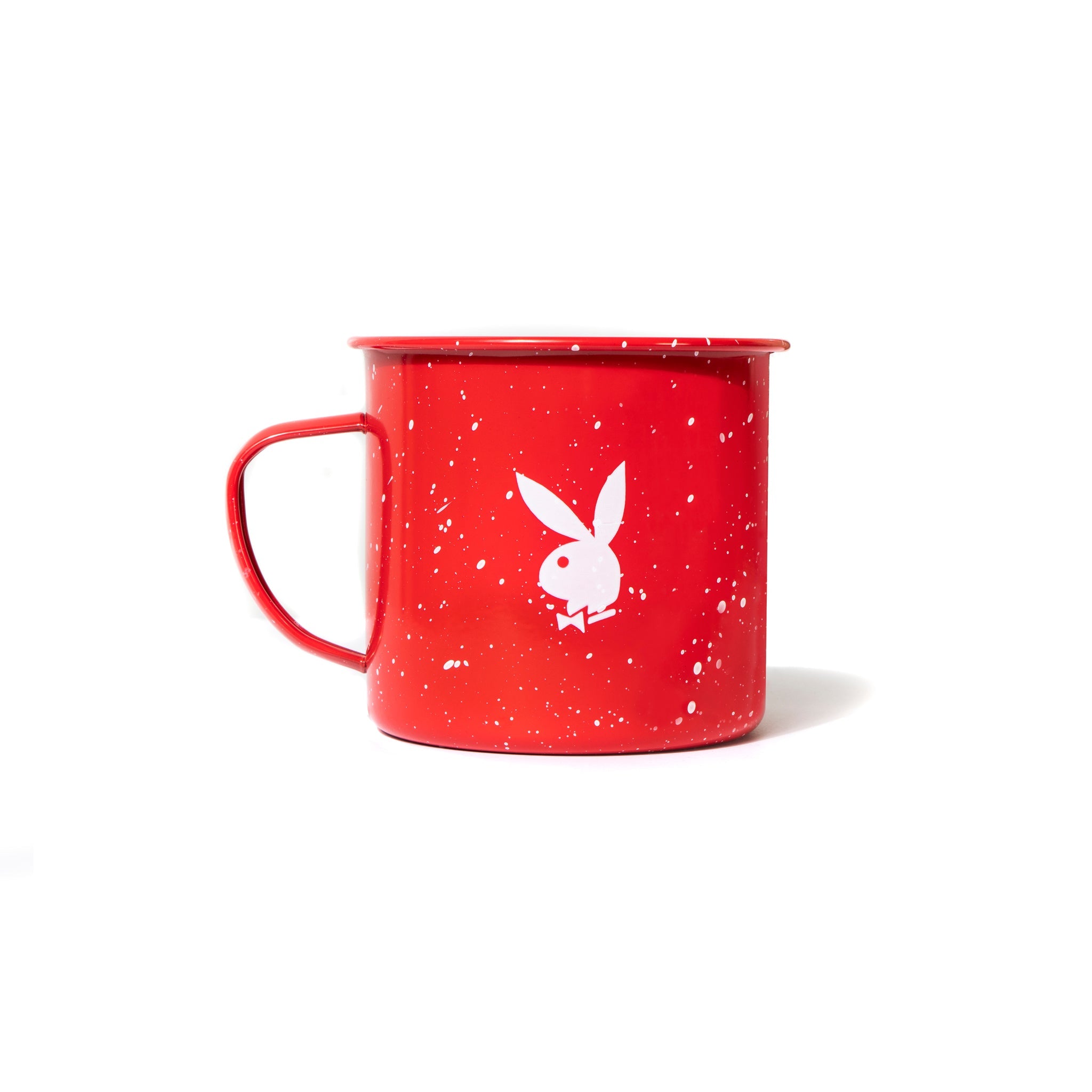 24 oz Enameled Steel Campfire Mugs - Red