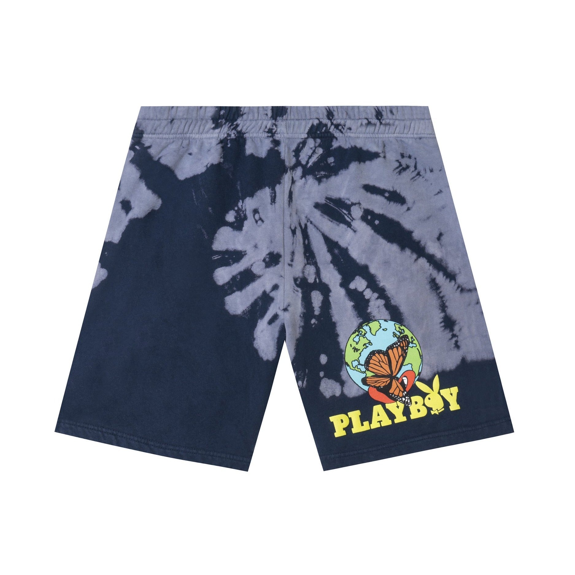 Collection Sweat Playboy Tie-Dye Au Shorts: Captivating Naturel