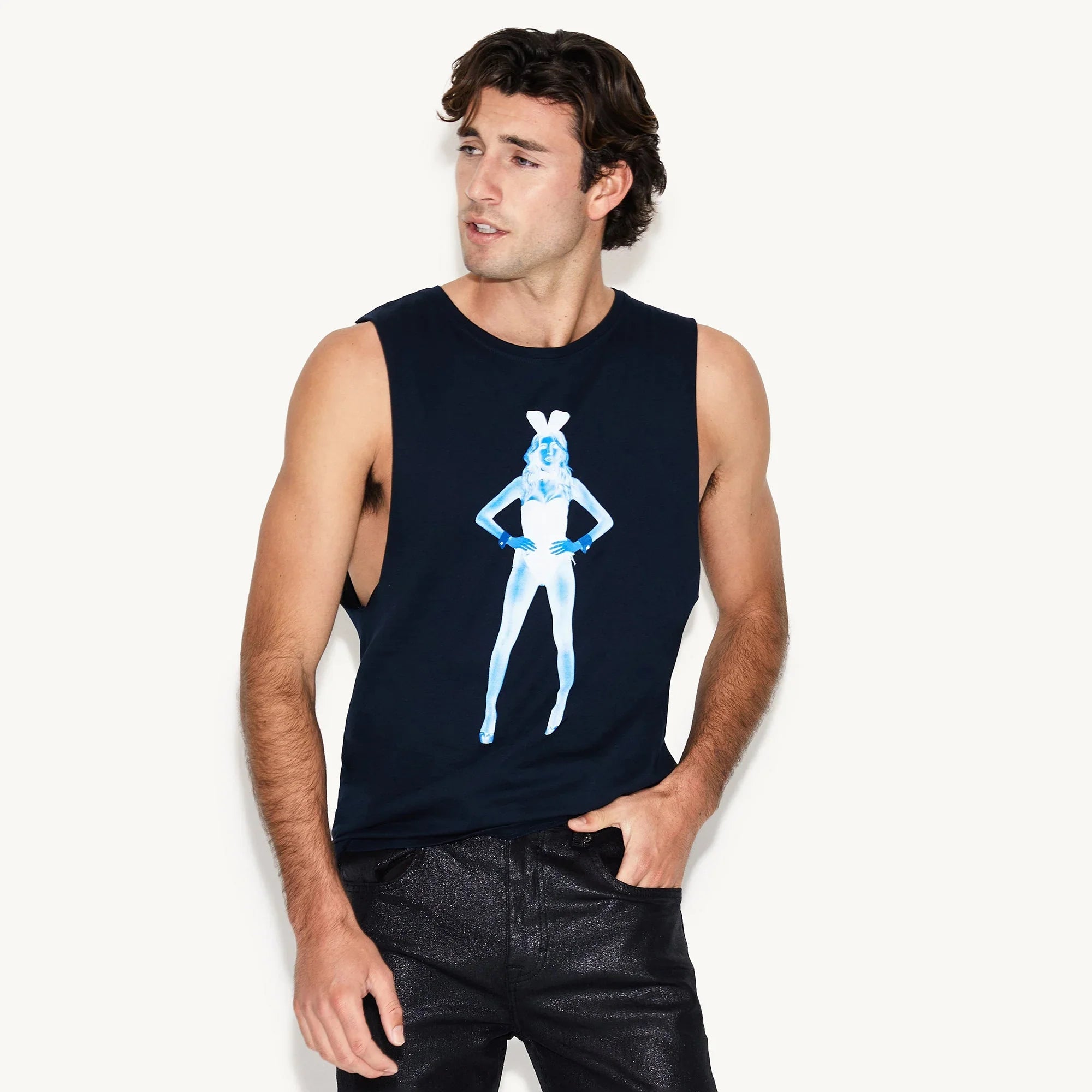 September 2015 Playmate X - Ray Muscle Tank - Playboy