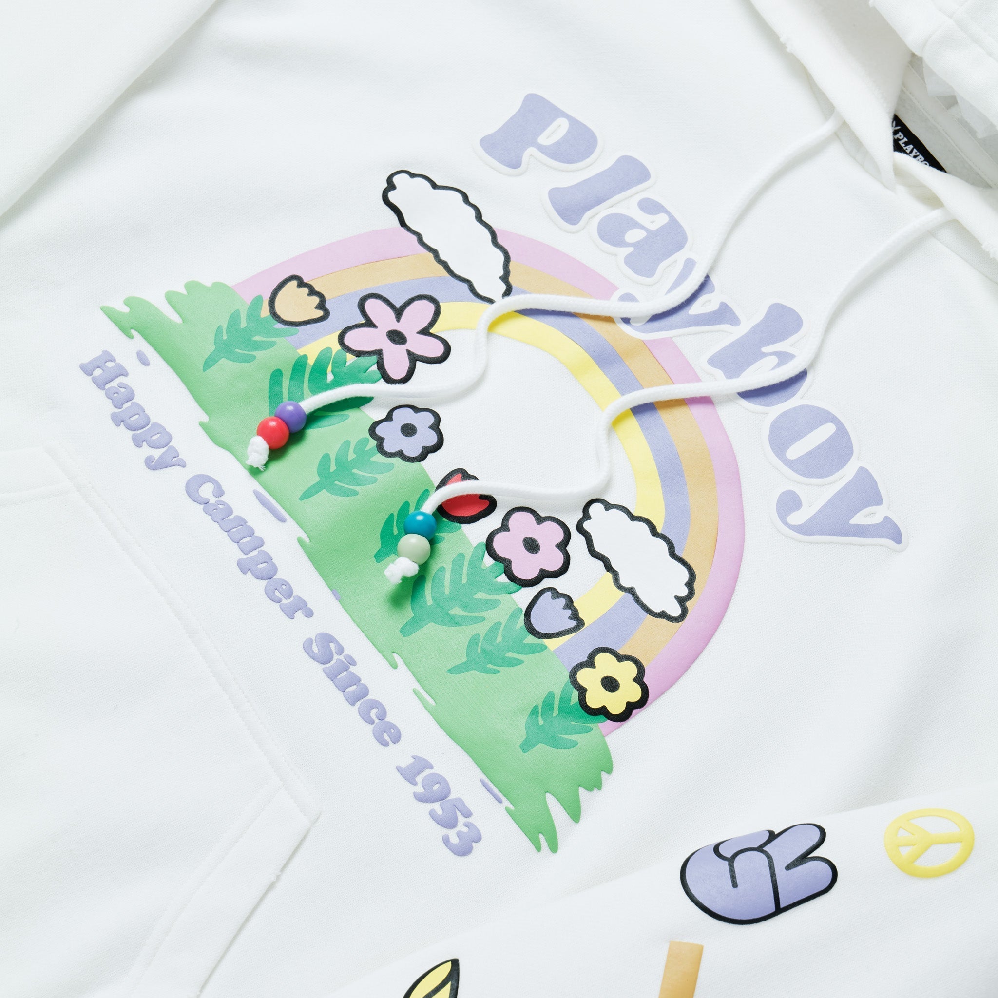 Women's Beaded Rainbow Hoodie - Playboy