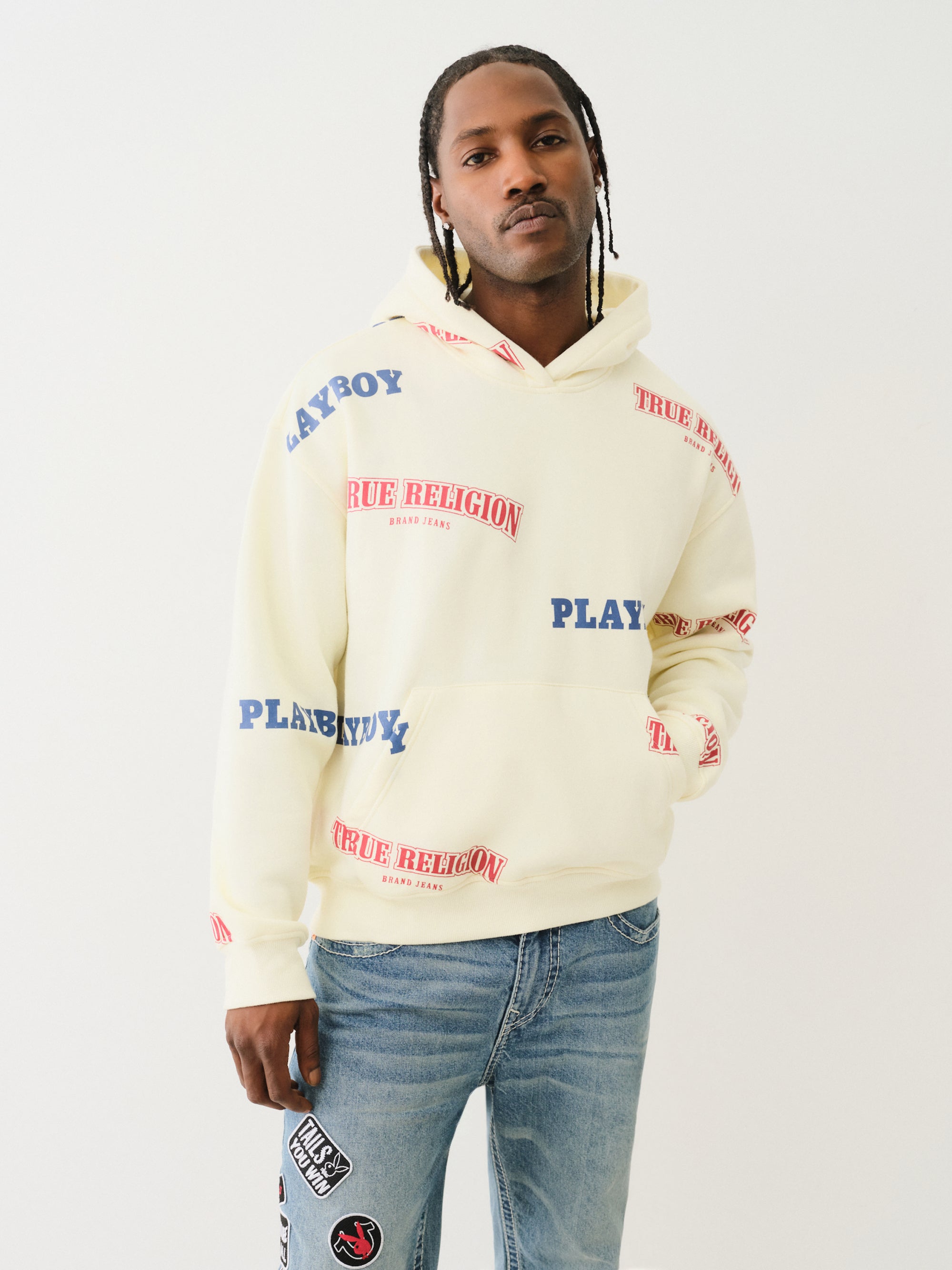 Playboy X True Religion Cinched Hoodie