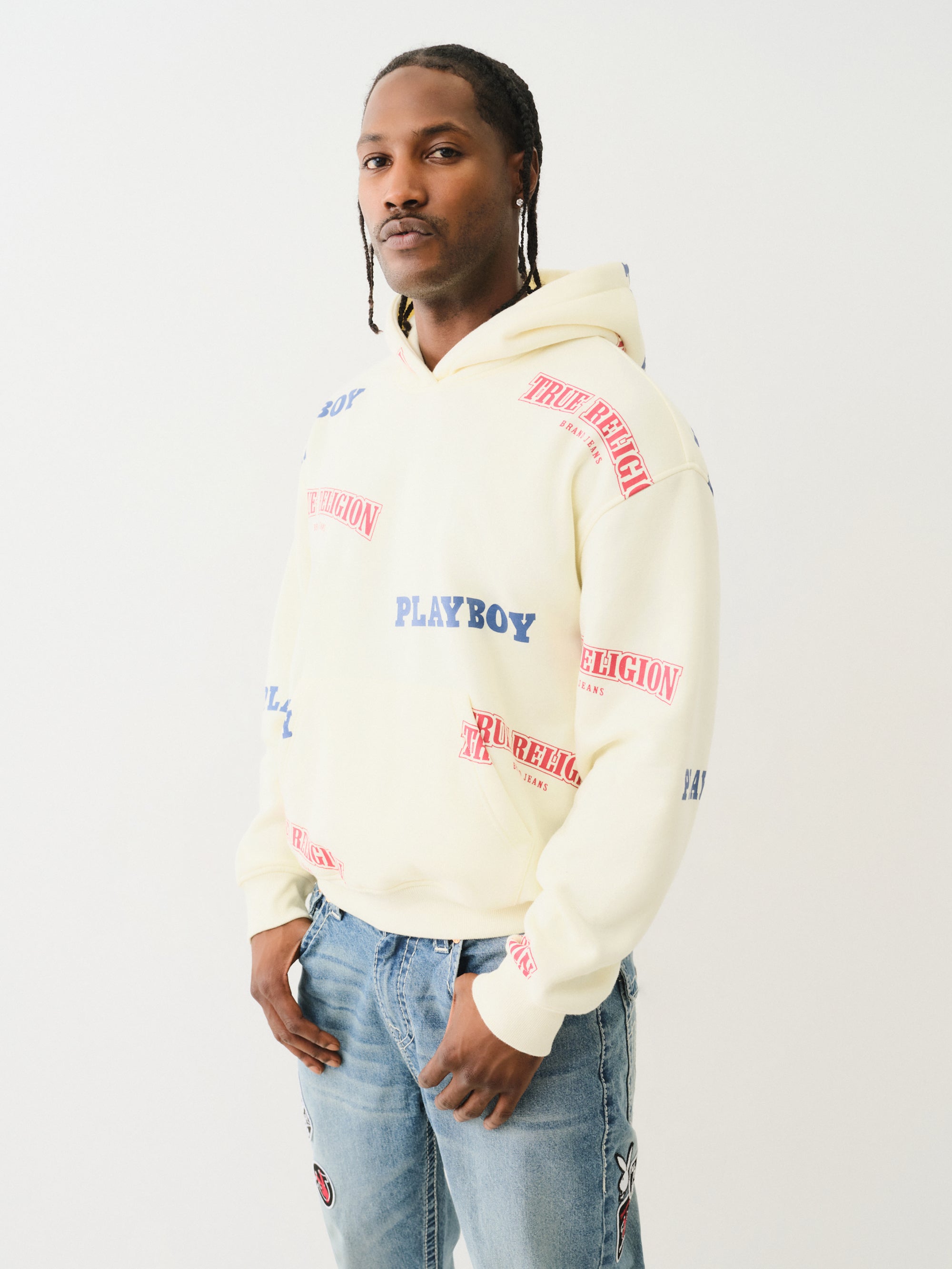 Playboy X True Religion Cinched Hoodie