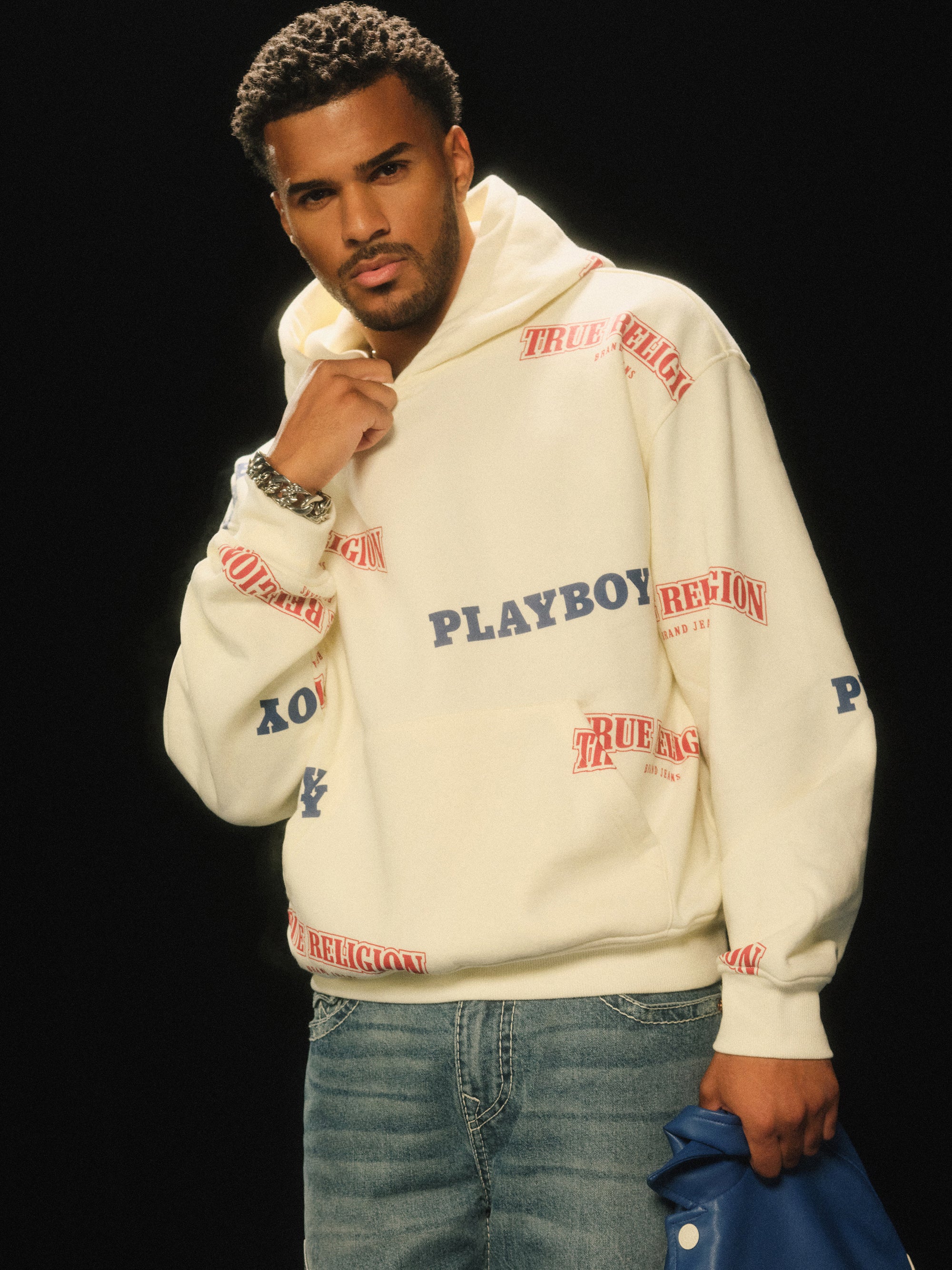 Playboy X True Religion Cinched Hoodie