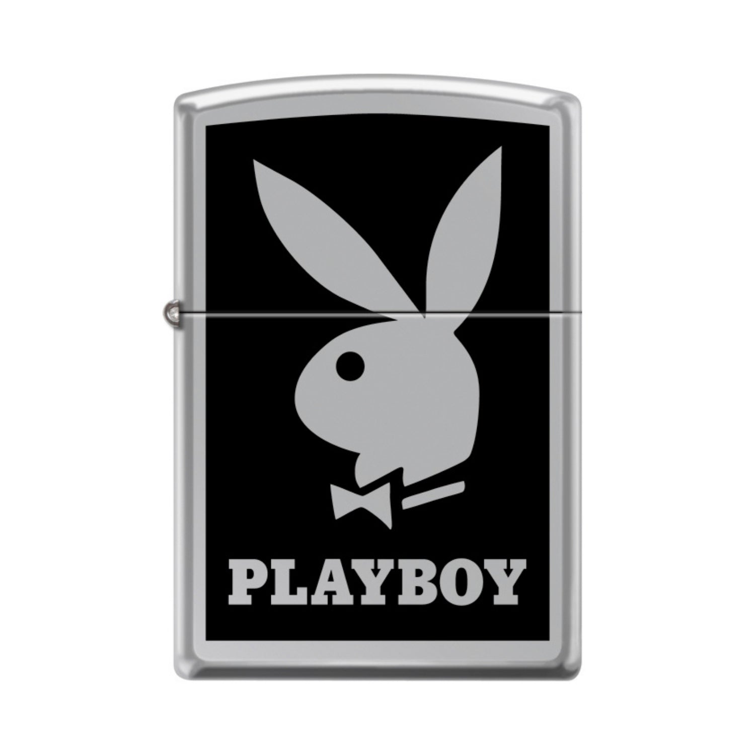 Playboy Black Logo Zippo Lighter
