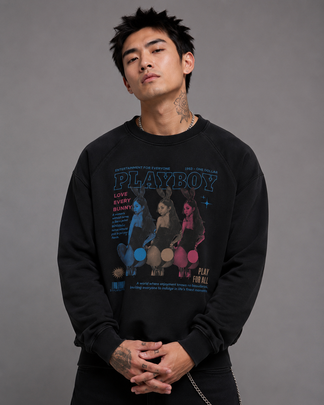 Playboy Triplets Sweatshirt