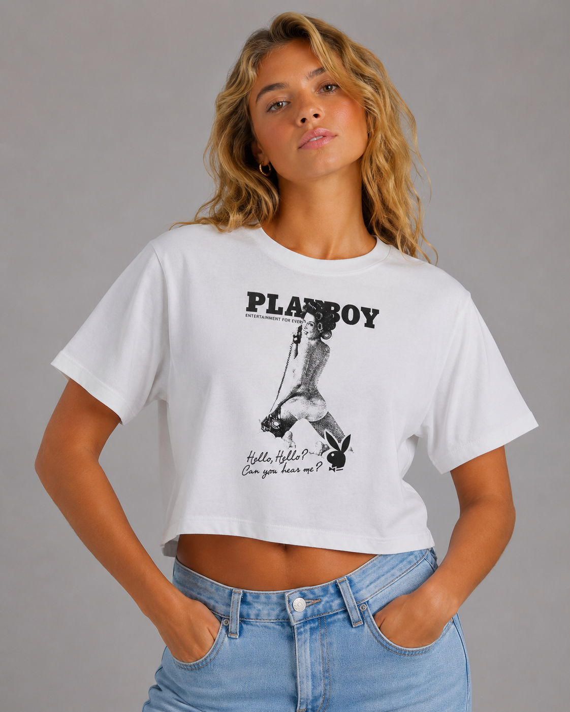 Playboy Seduction Cropped Tee