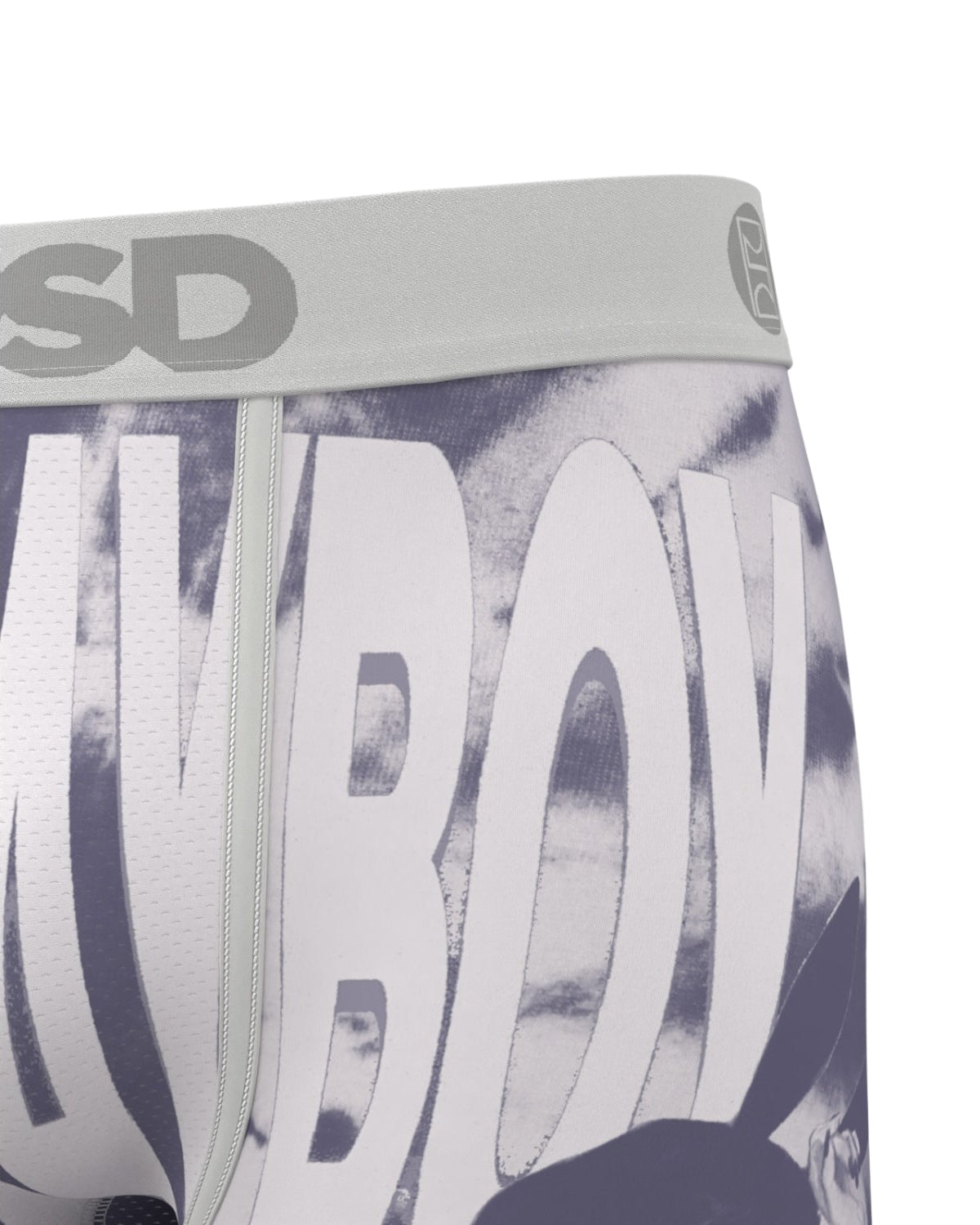 Gray boxer briefs with 'SD' logo and 'Undercover' branding on a white background