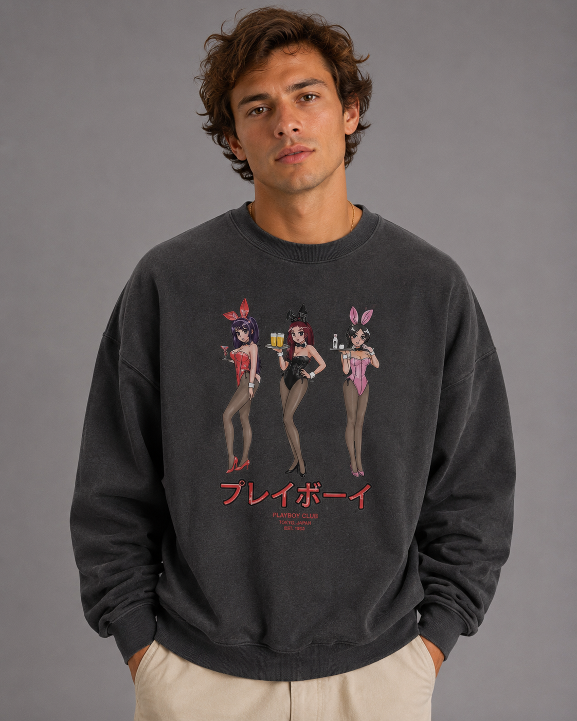 Playboy Tokyo Club Happy Hour Sweatshirt