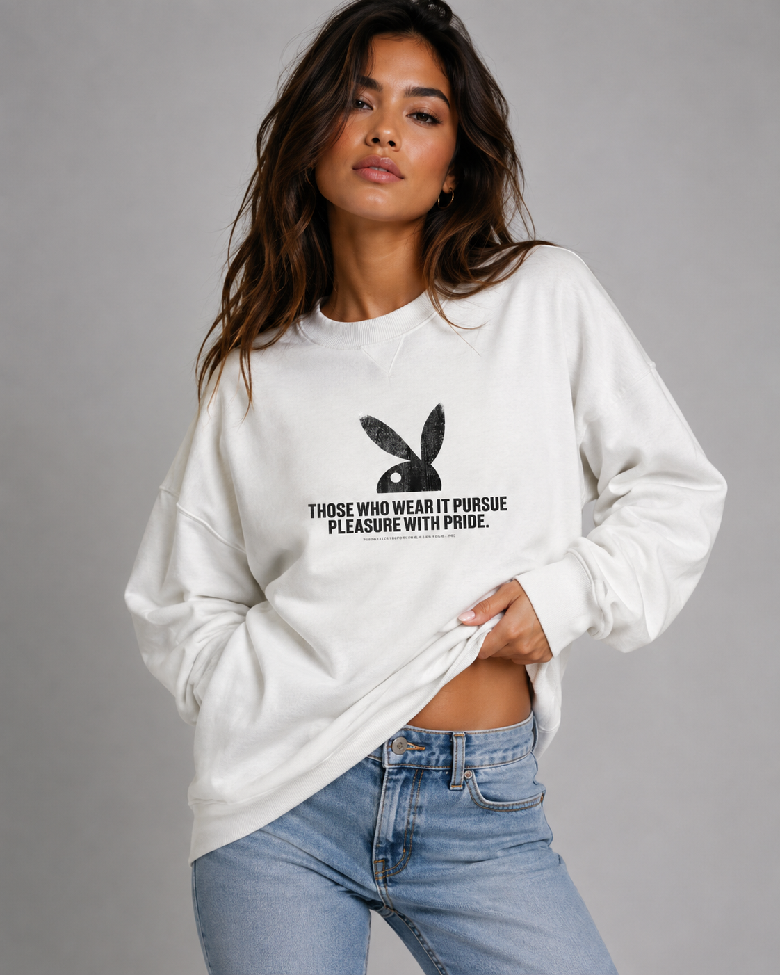 Playboy Bunny Pursue Sweatshirt.