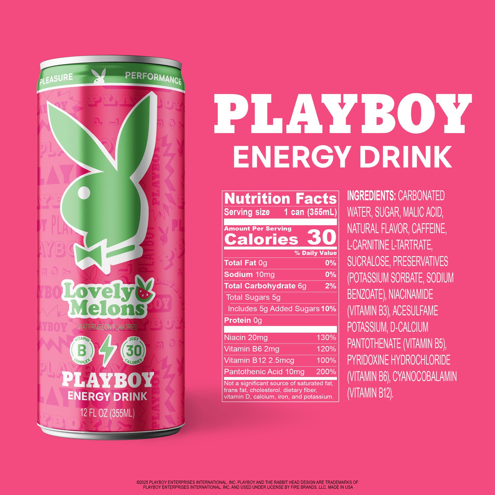 Playboy Energy Drink - Lovely Melons