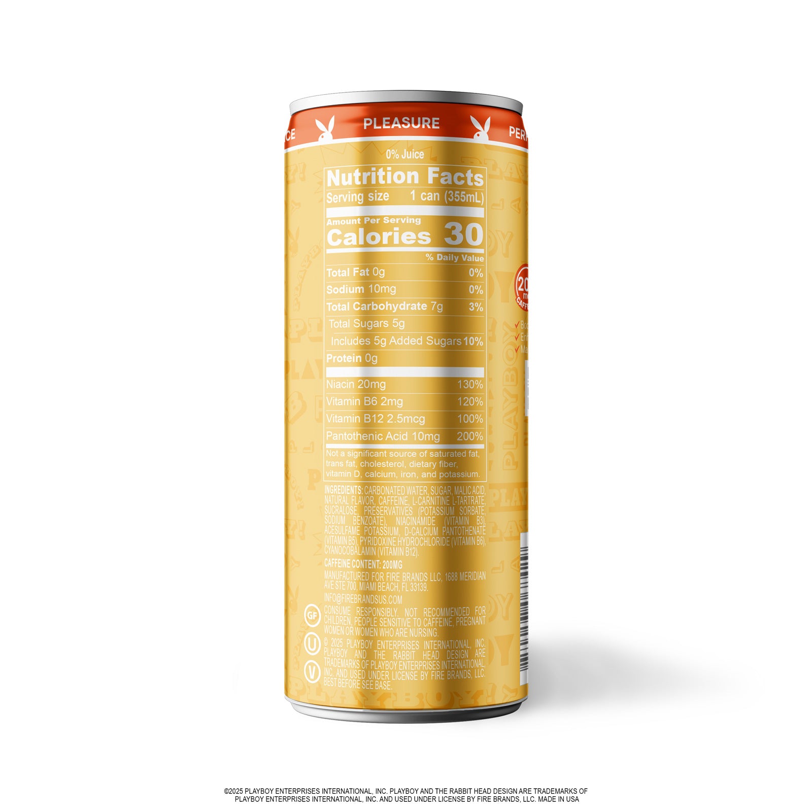 Playboy Energy Drink - Tropic Passion