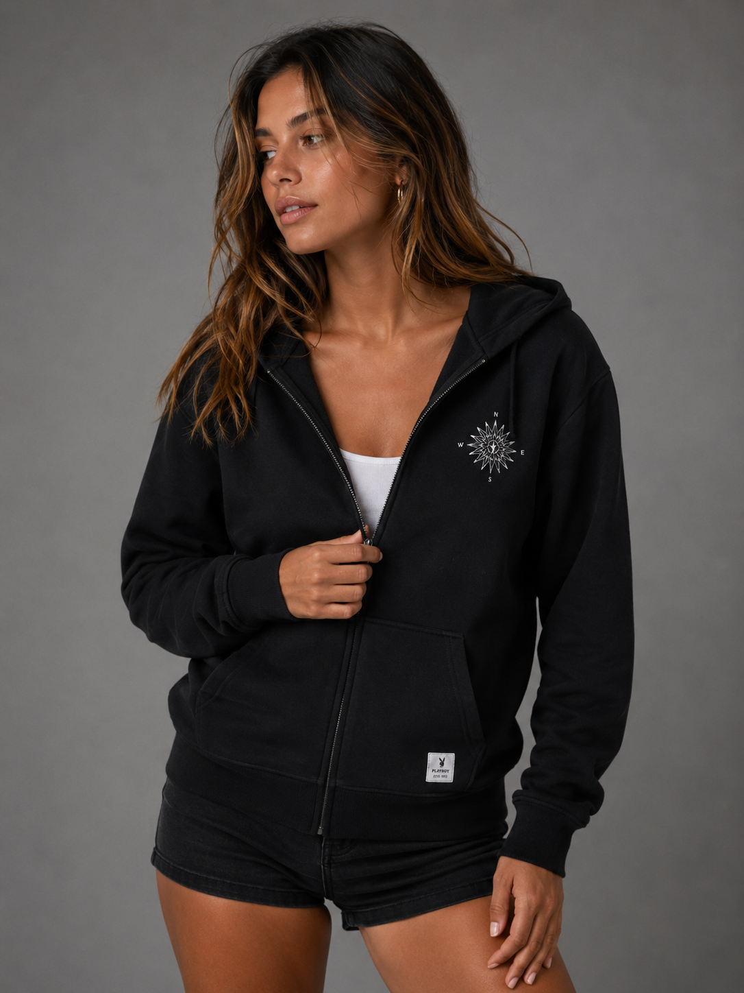 Playboy Compass Zip Hoodie