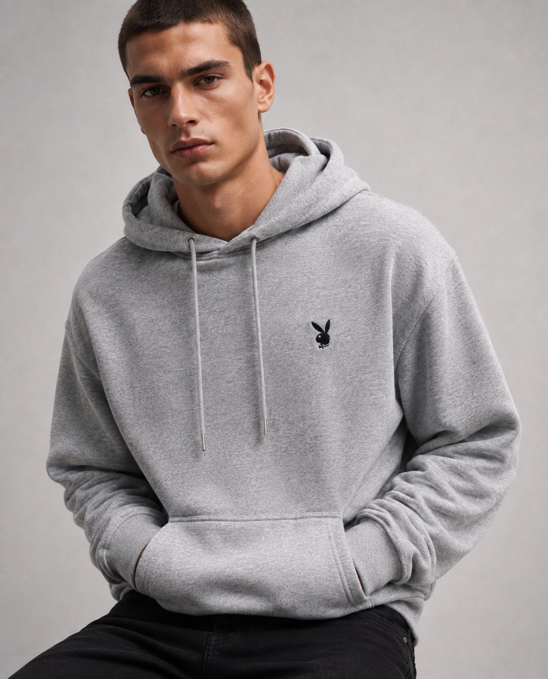 Playboy Men's Bunny Hoodie