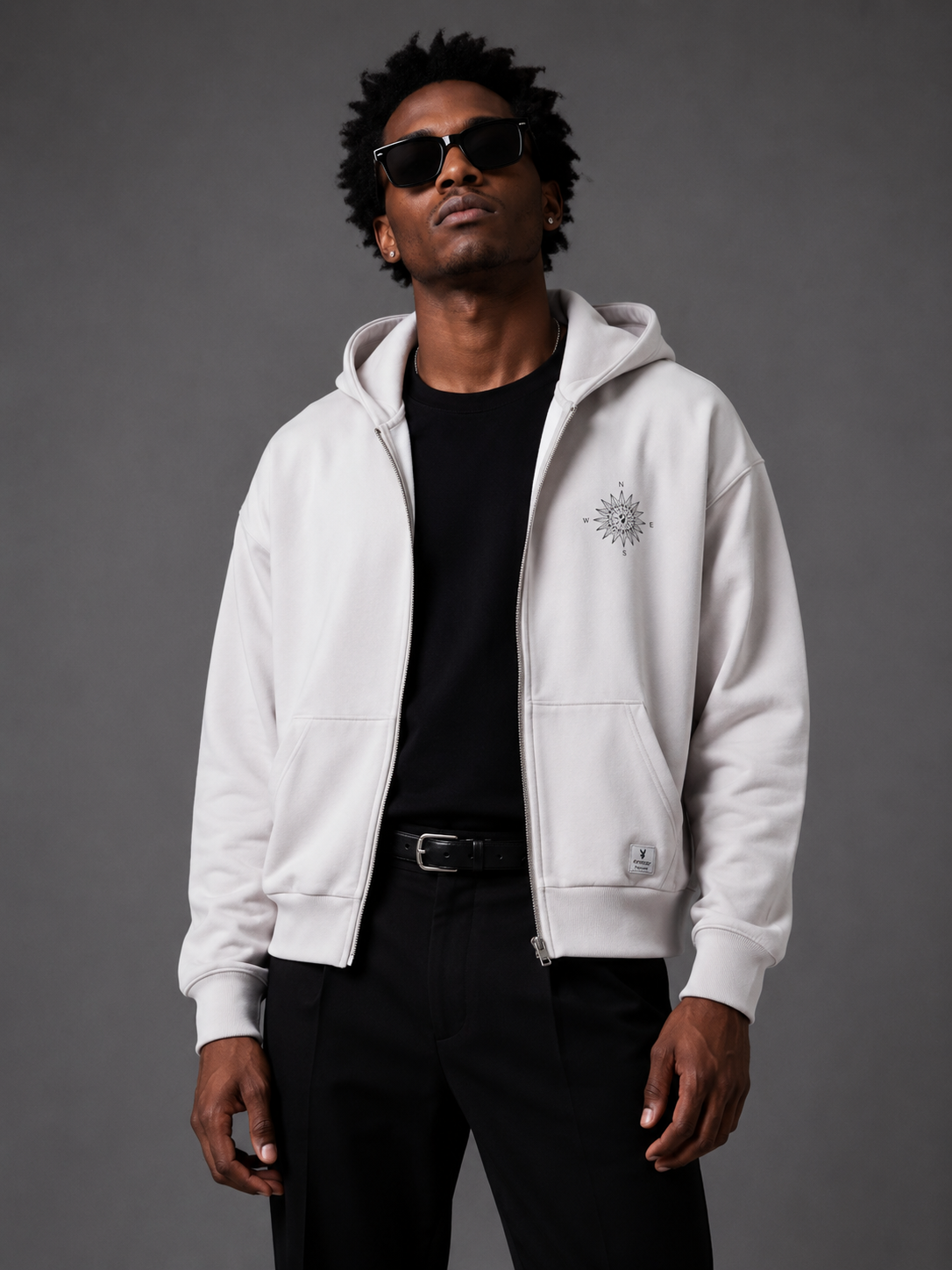 Playboy Compass Zip Hoodie