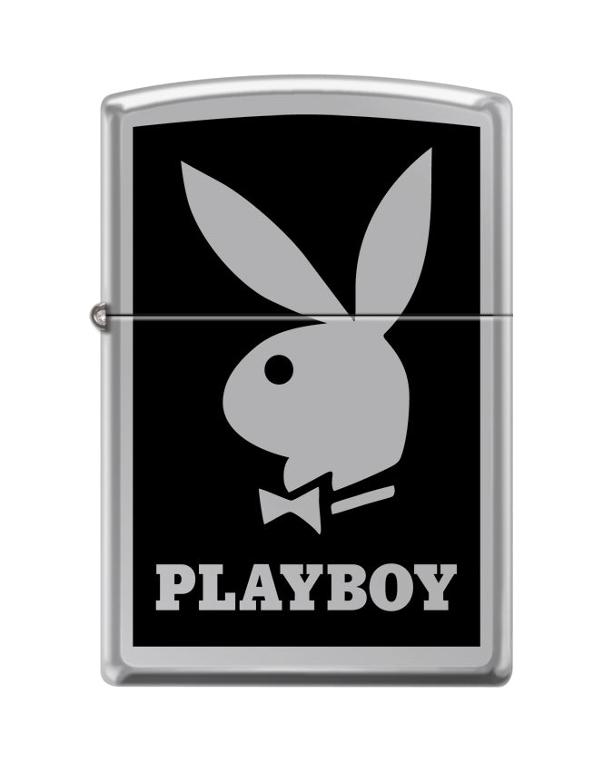 Playboy Black Logo Zippo Lighter