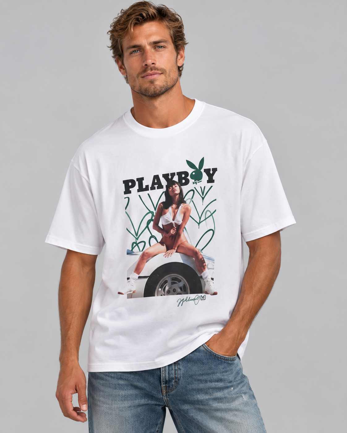 Playboy x JGC Calm Bunny Tee