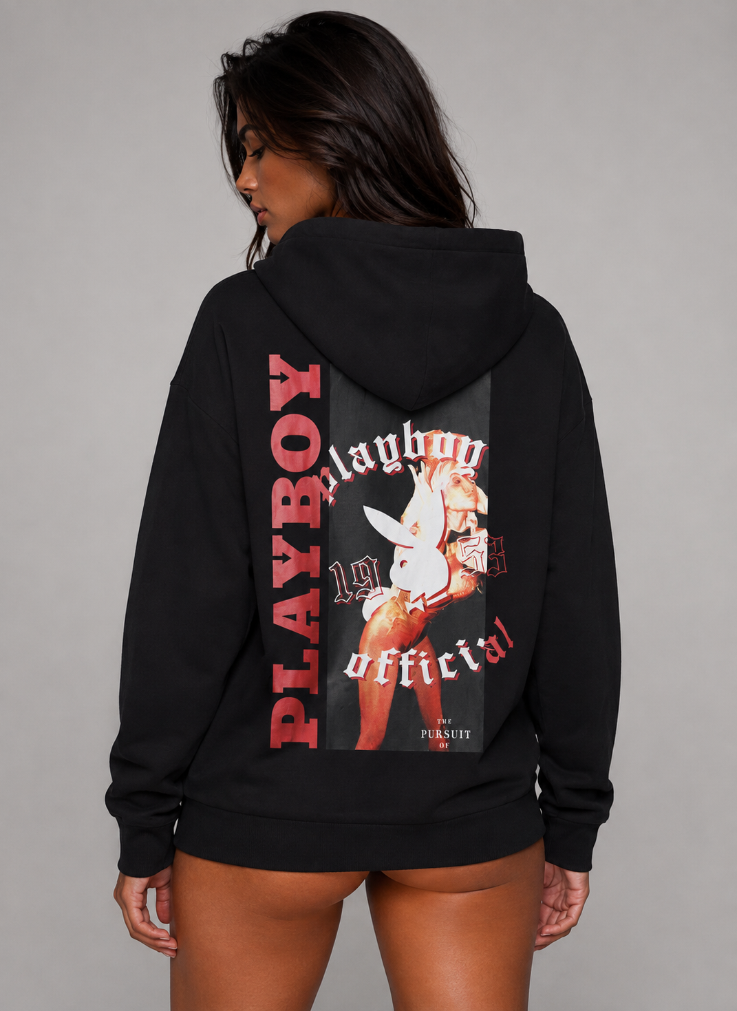 Playboy Men's Bunny Hoodie