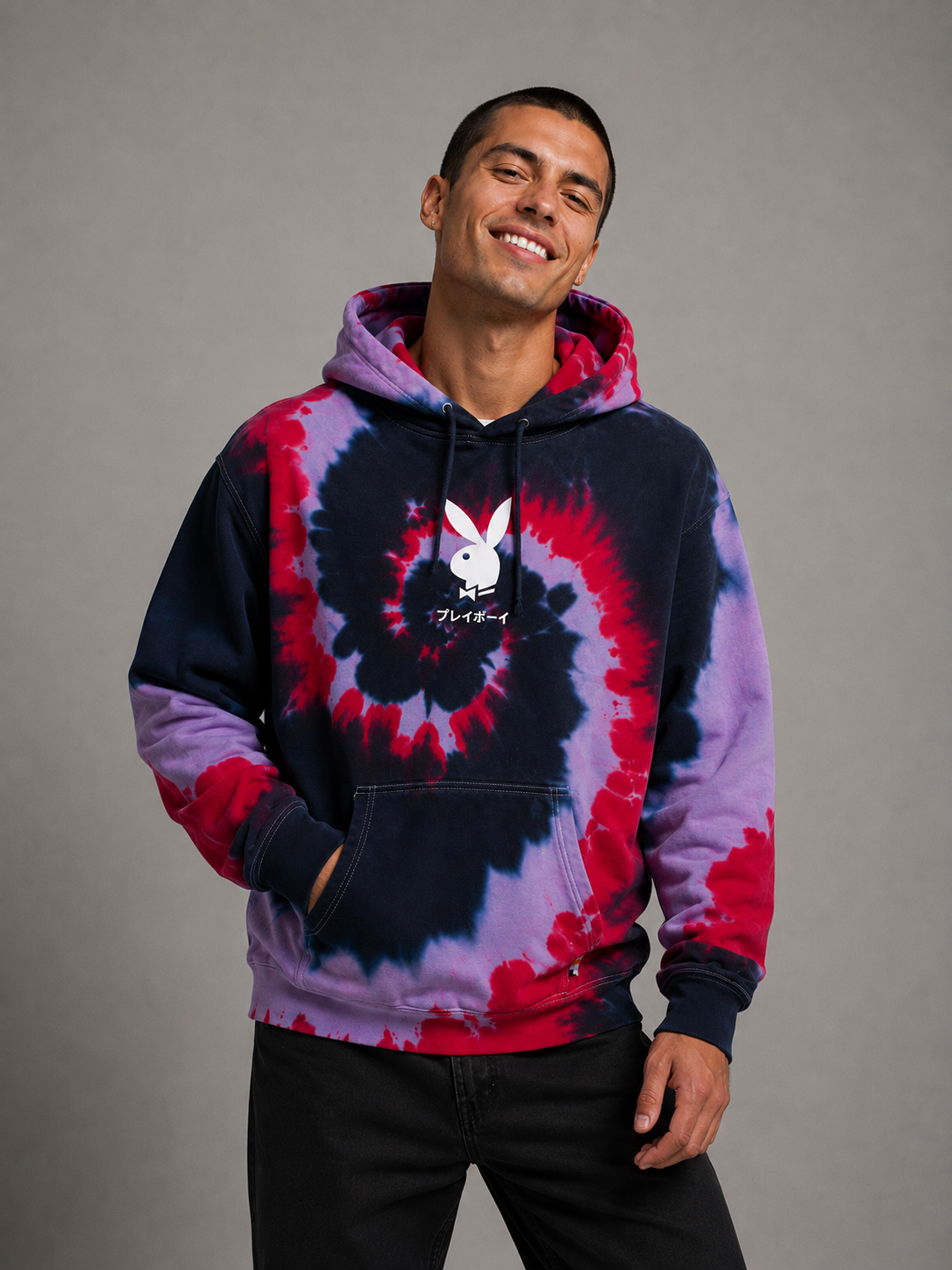 Playboy Tokyo Club Tie-Dye Hoodie