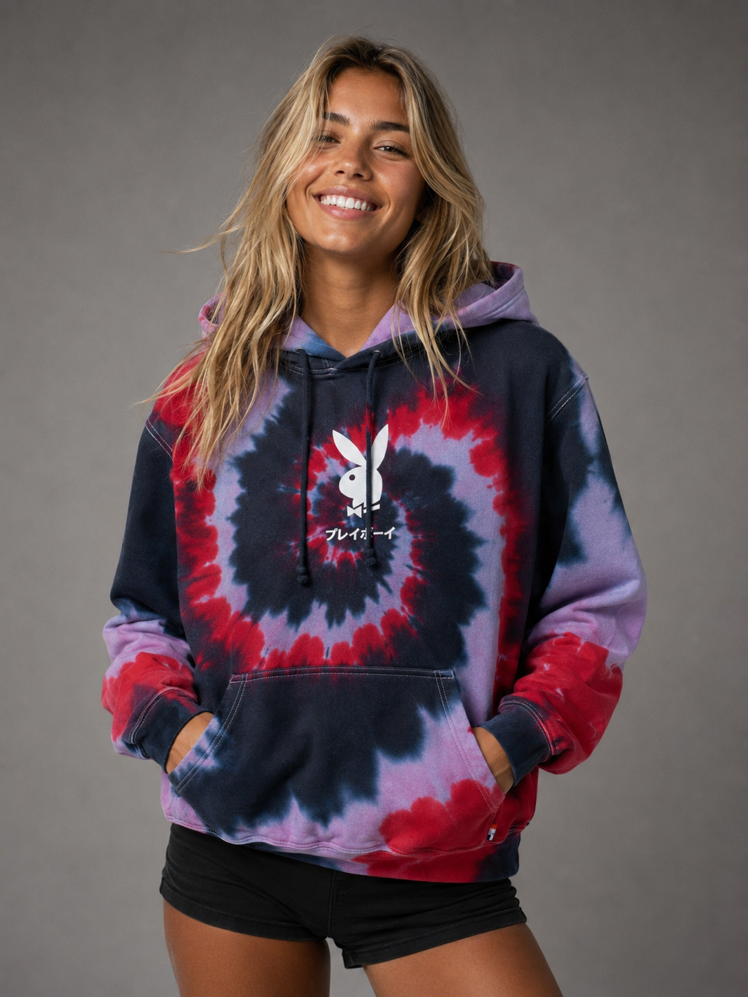 Playboy Tokyo Club Tie-Dye Hoodie