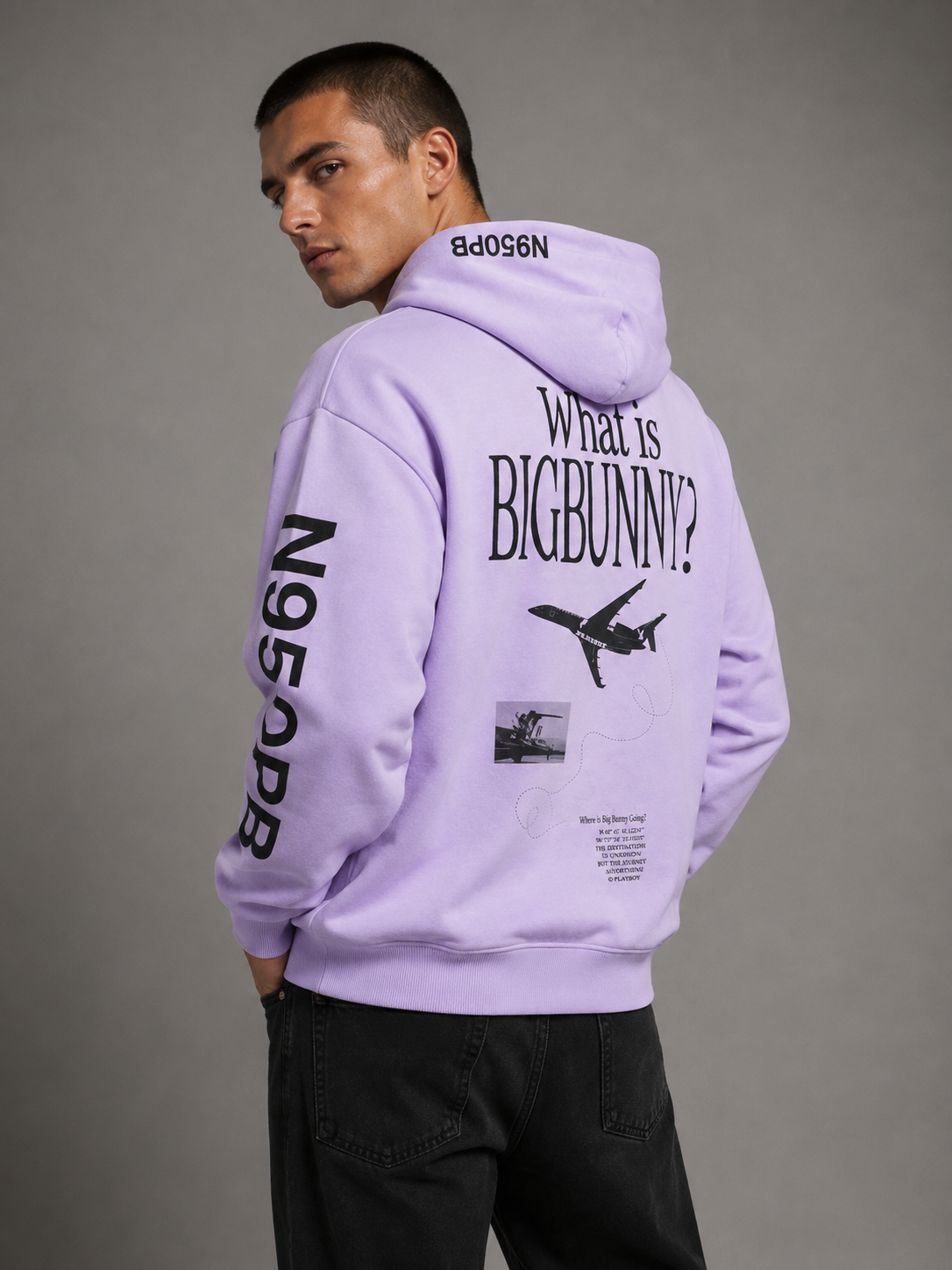 Playboy Aviation Wings N950PB Hoodie