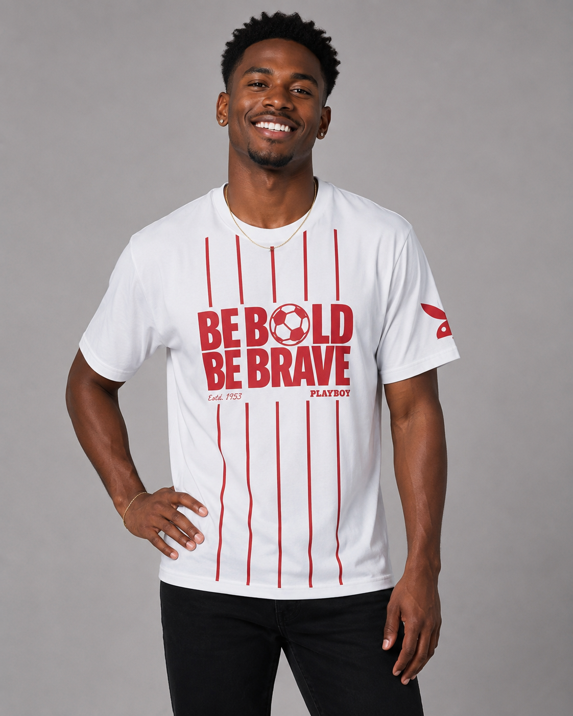 Playboy Be Bold Be Brave Jersey