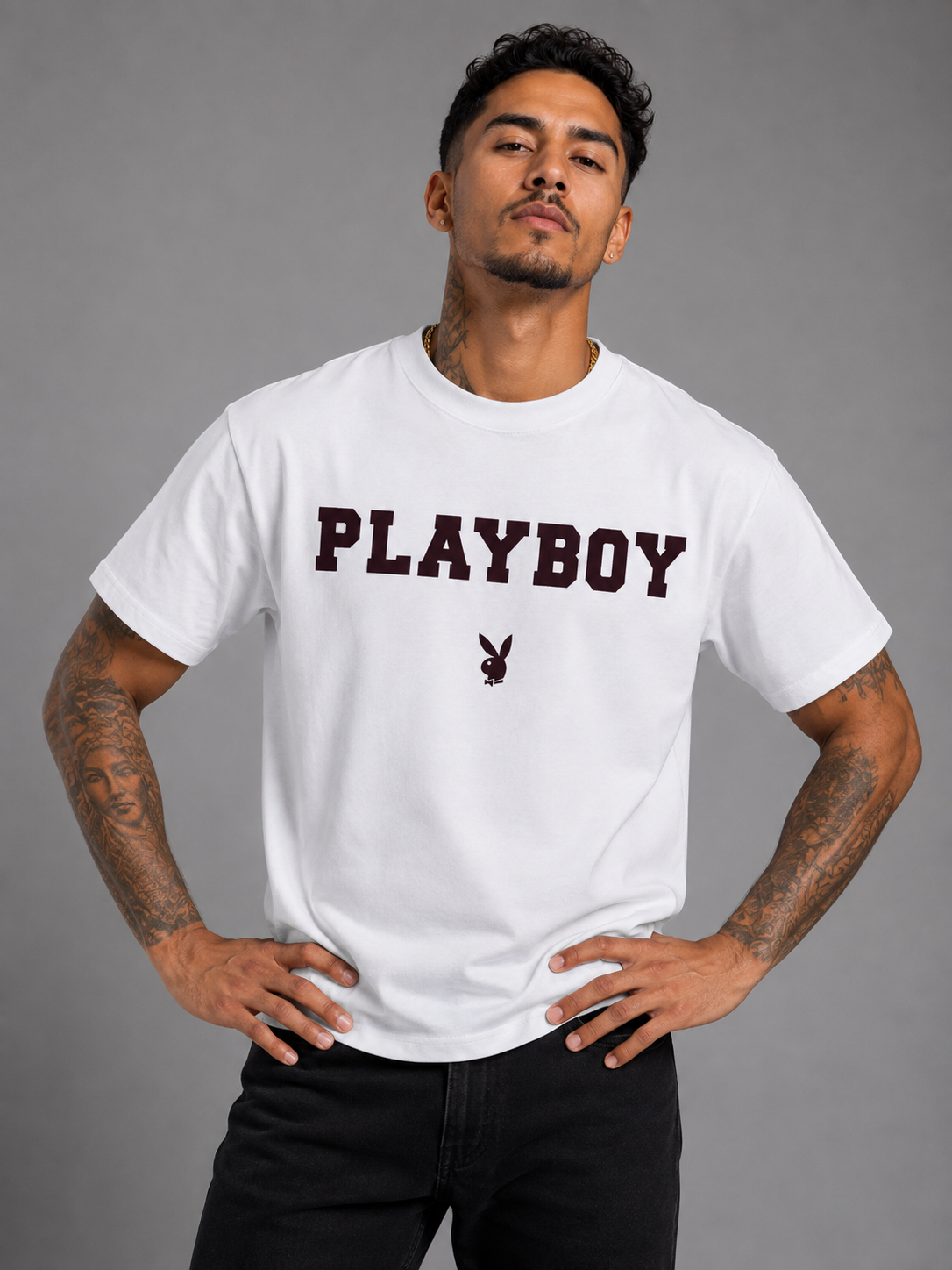 Playboy Bunny Flocking Tee