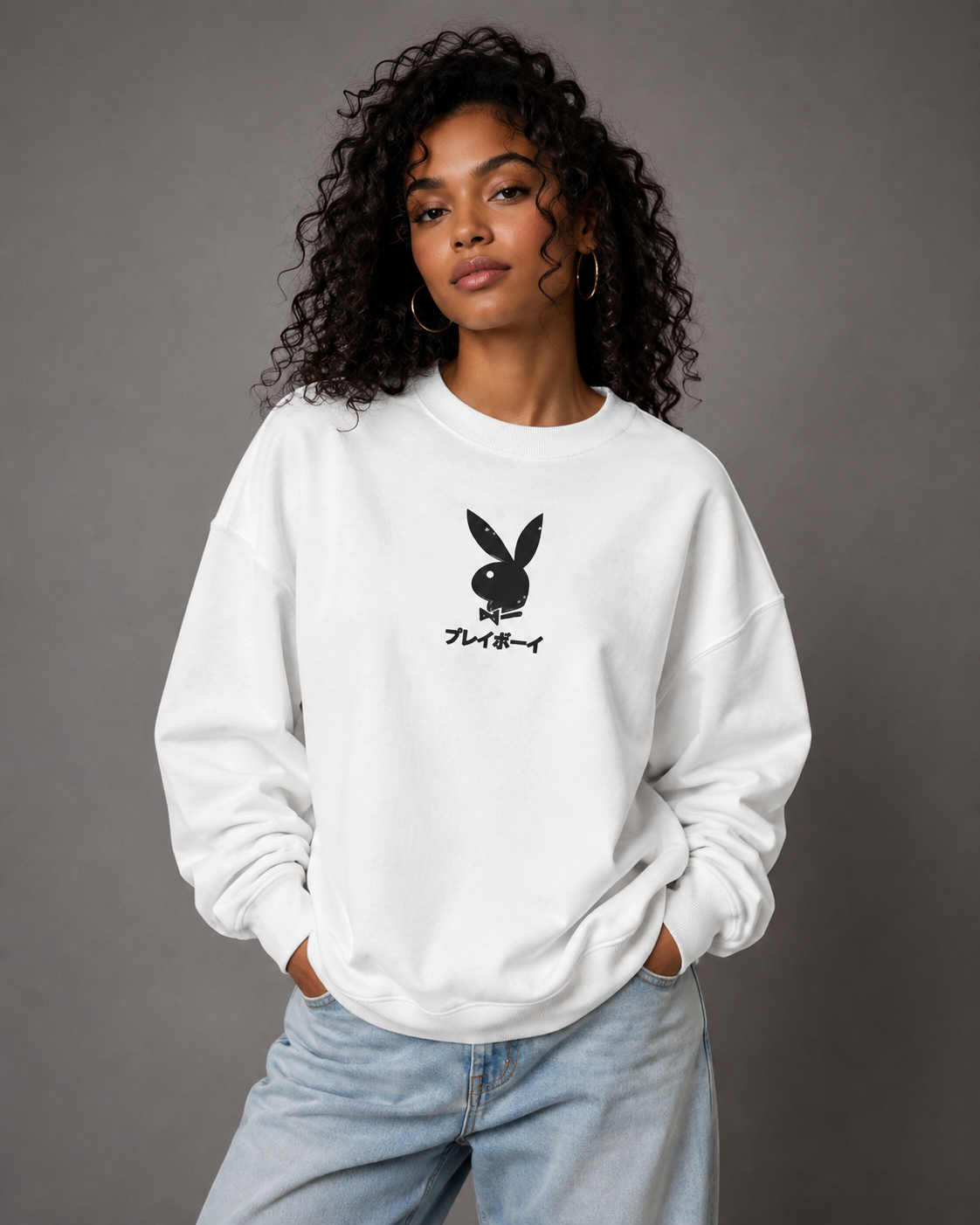 Playboy Ace of Club Crewneck Sweatshirt