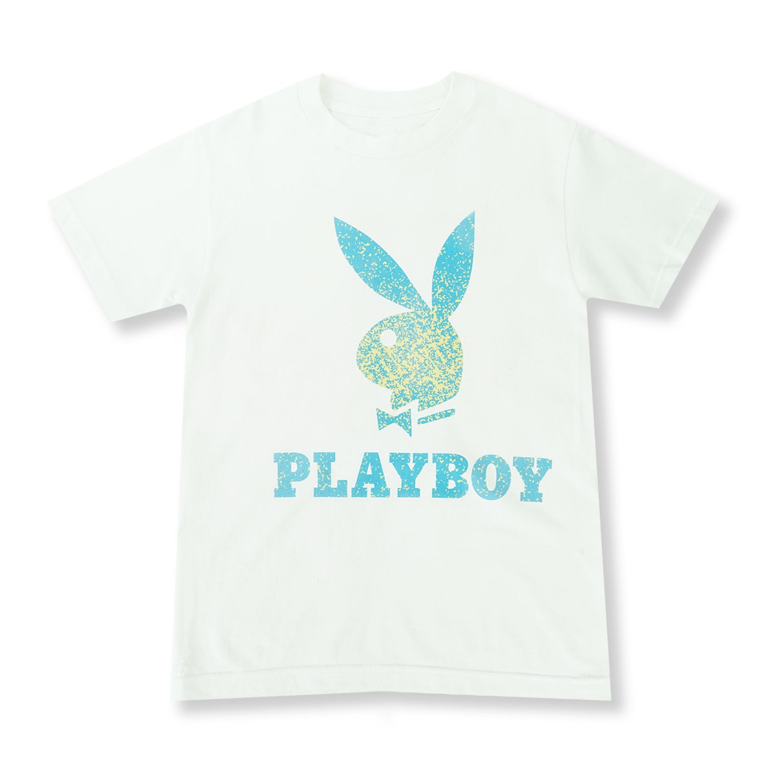 Playboy Static Bunny White Tee