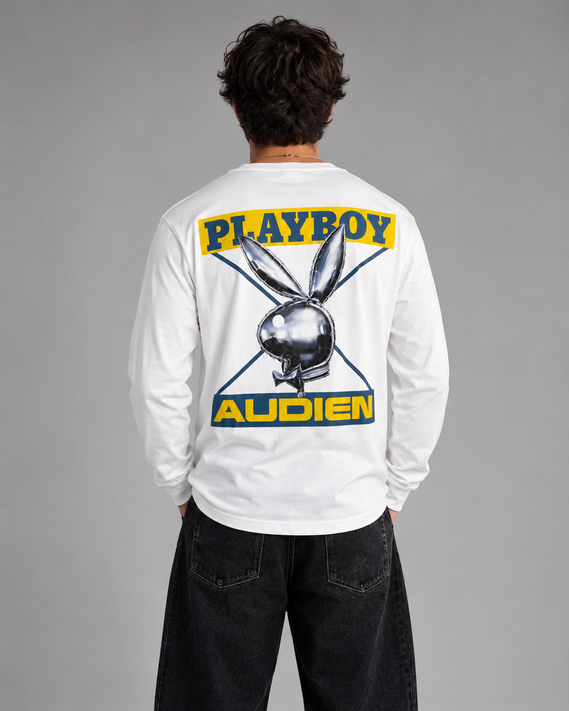 Playboy x Audien Metallic Bunny Long Sleeve