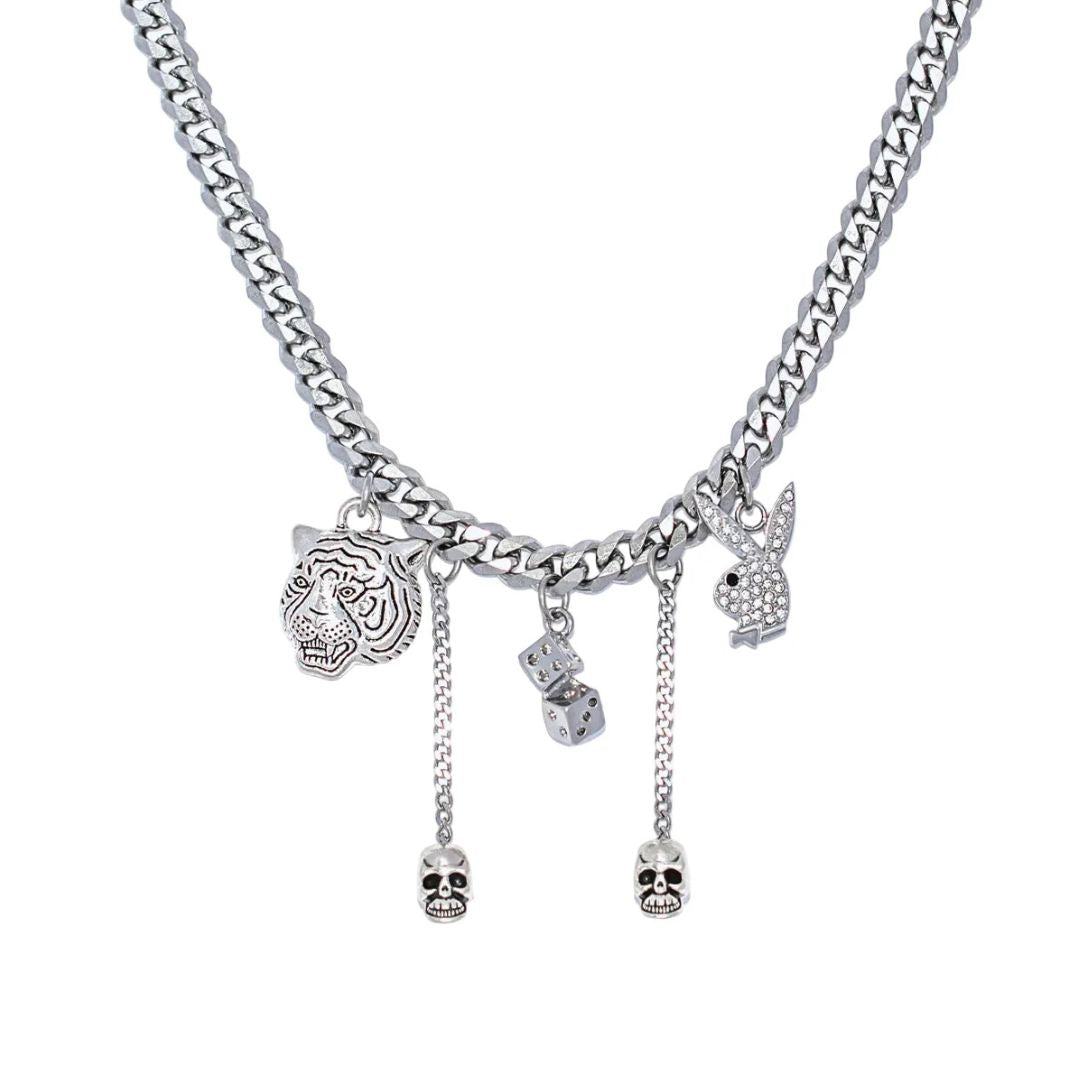 Playboy x Dalmata Charm Choker