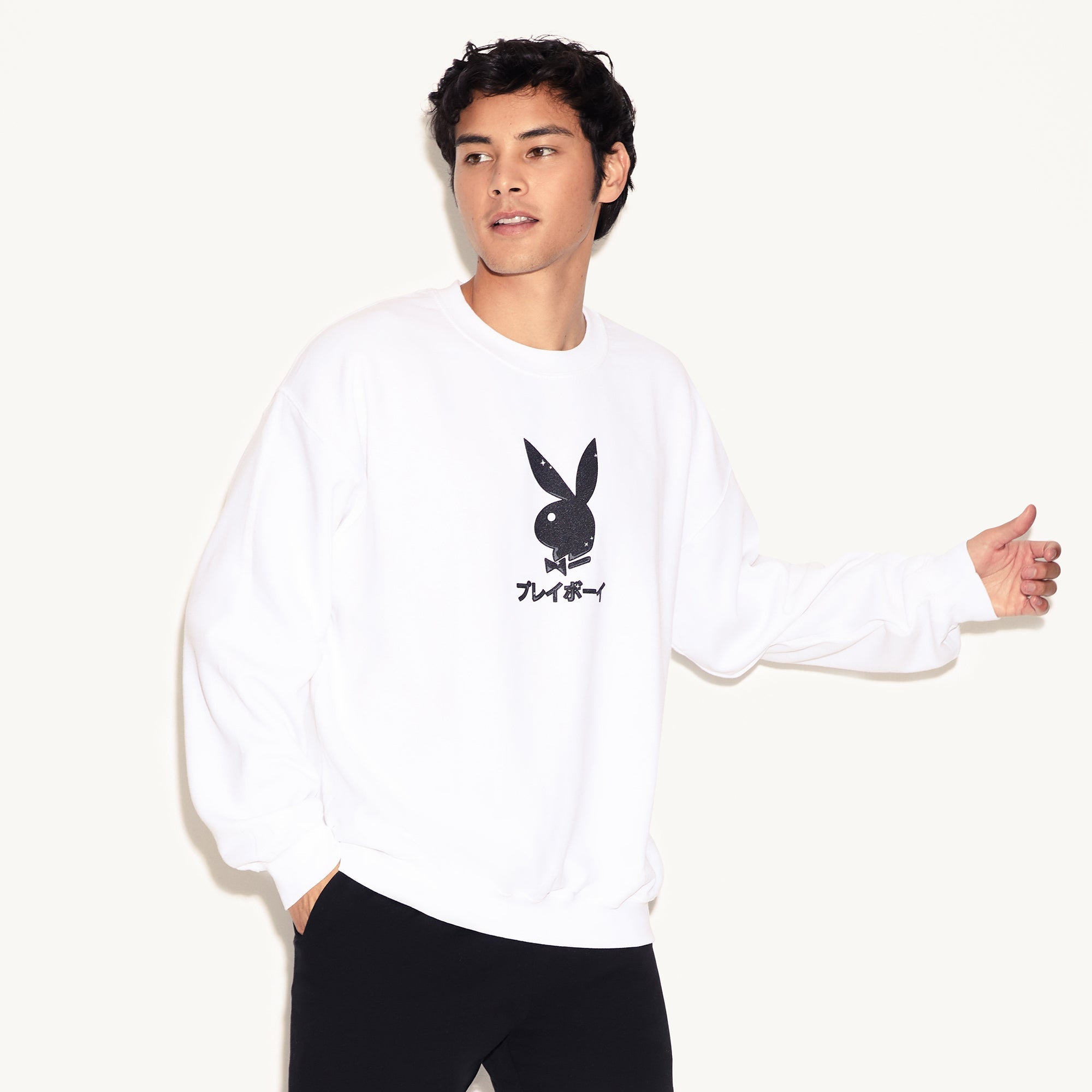 Ace of Club Crewneck Sweatshirt - Playboy