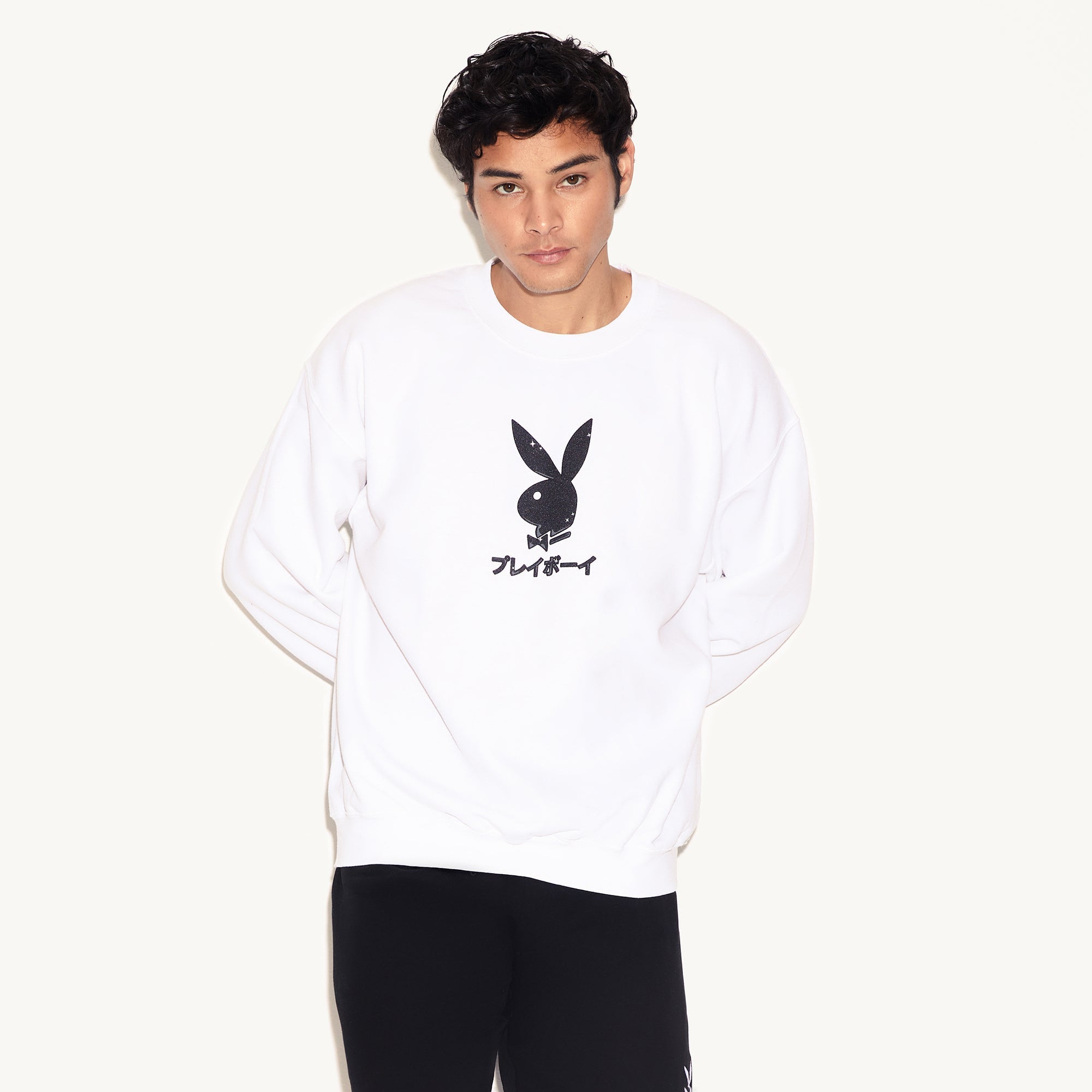 Ace of Club Crewneck Sweatshirt - Playboy