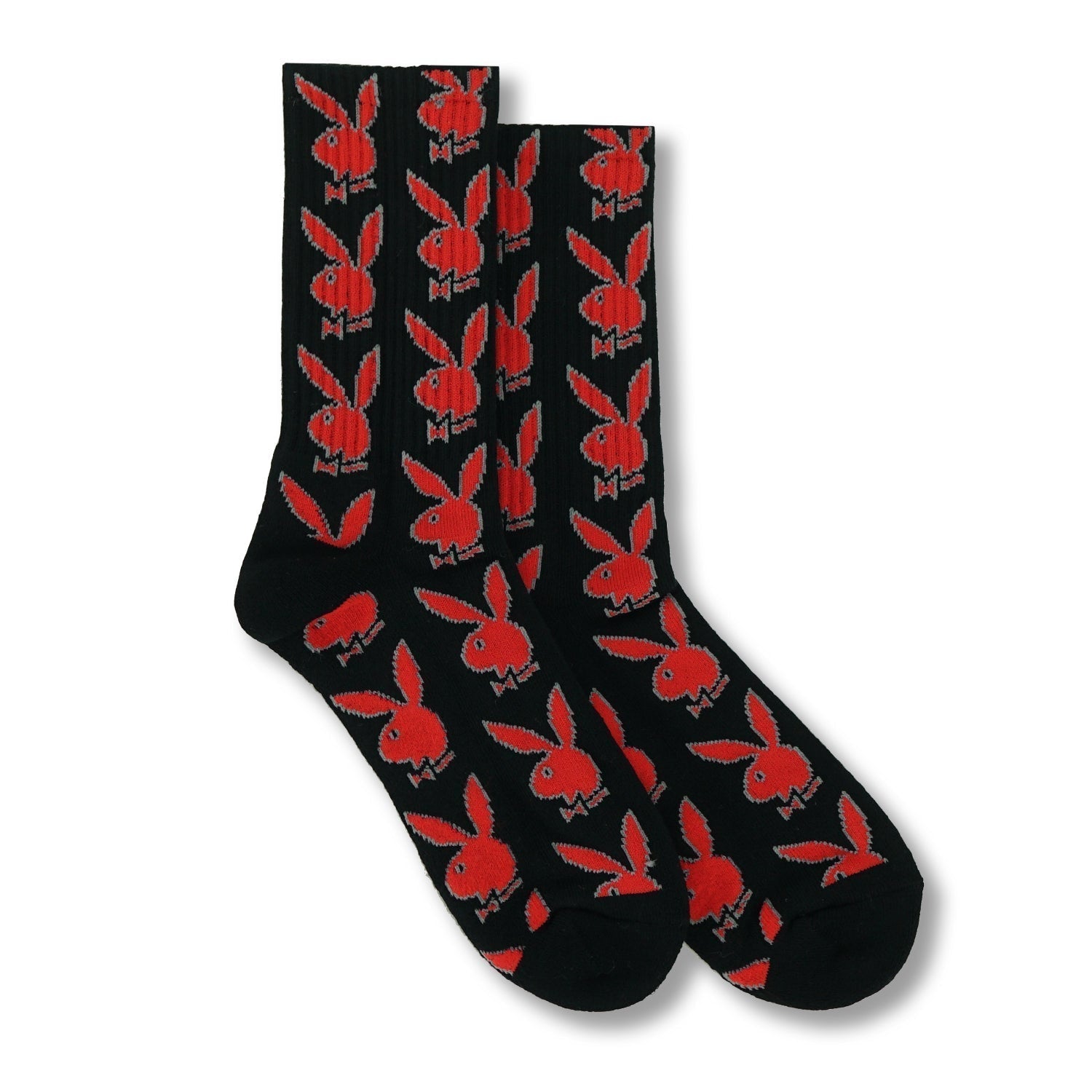 All Over Print Crew Socks - Playboy