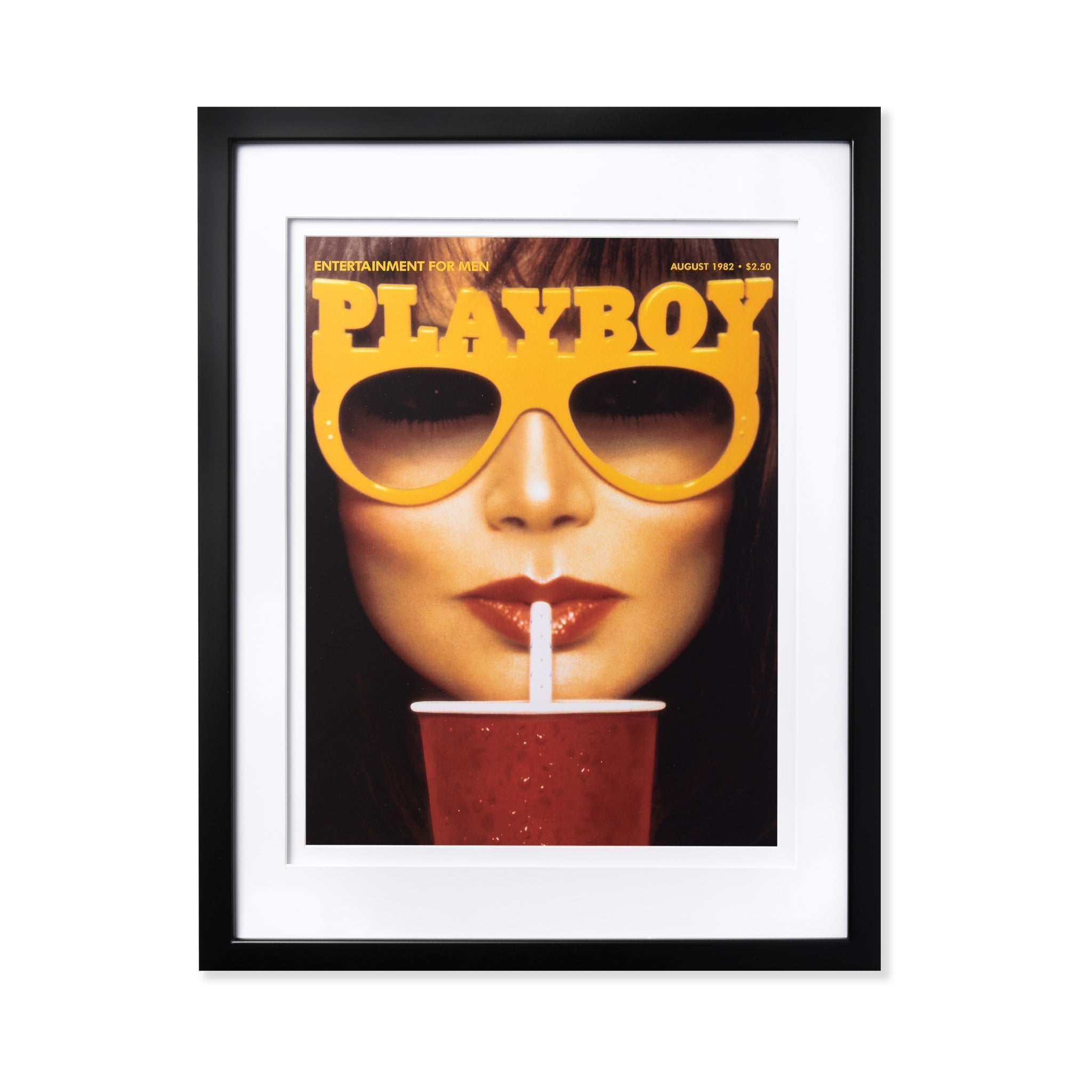 August 1982 Cover Framed Print - Playboy