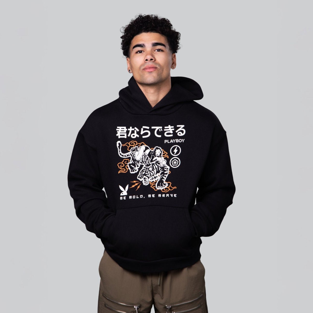 Be Brave Hoodie - Playboy