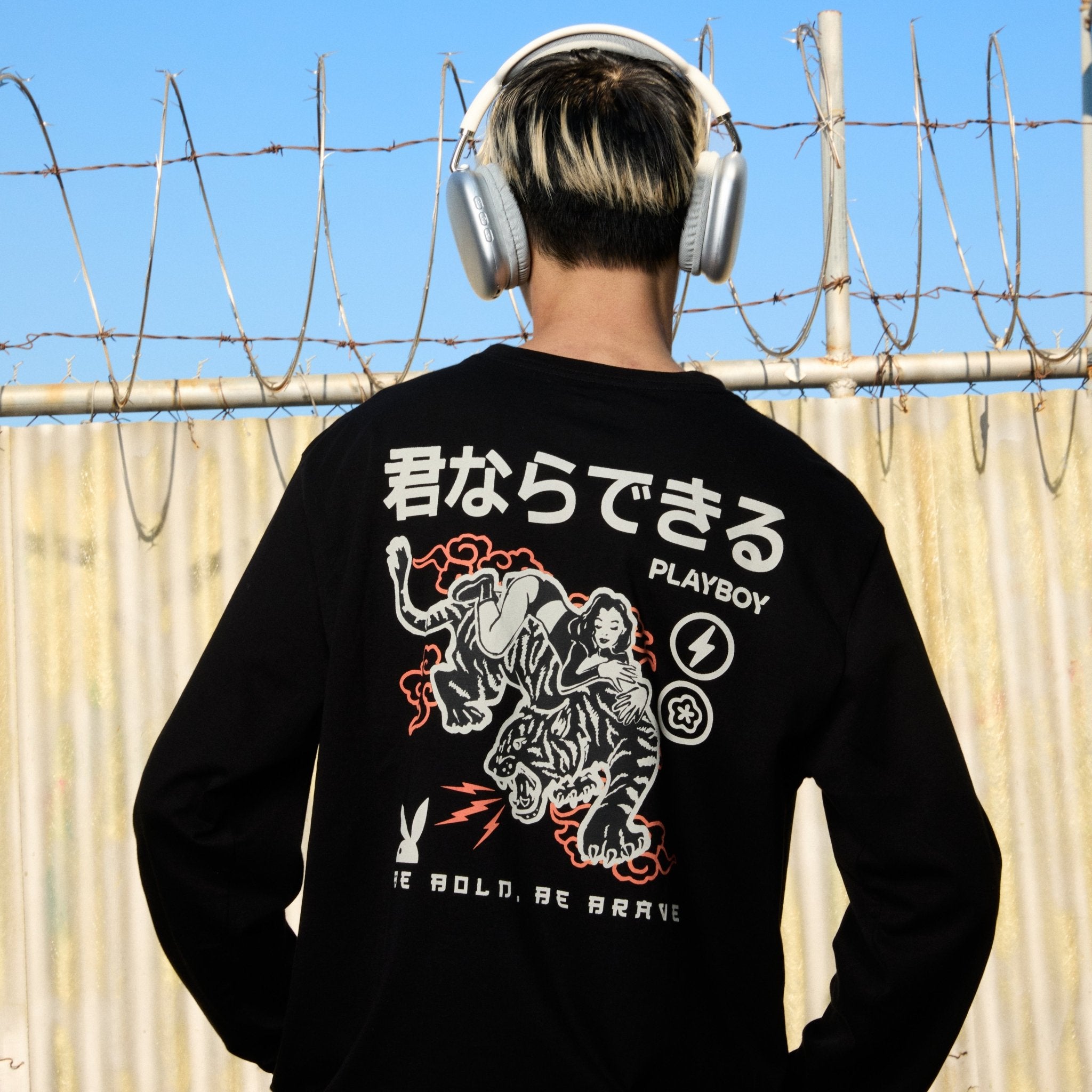 Be Brave L/S Tee - Playboy