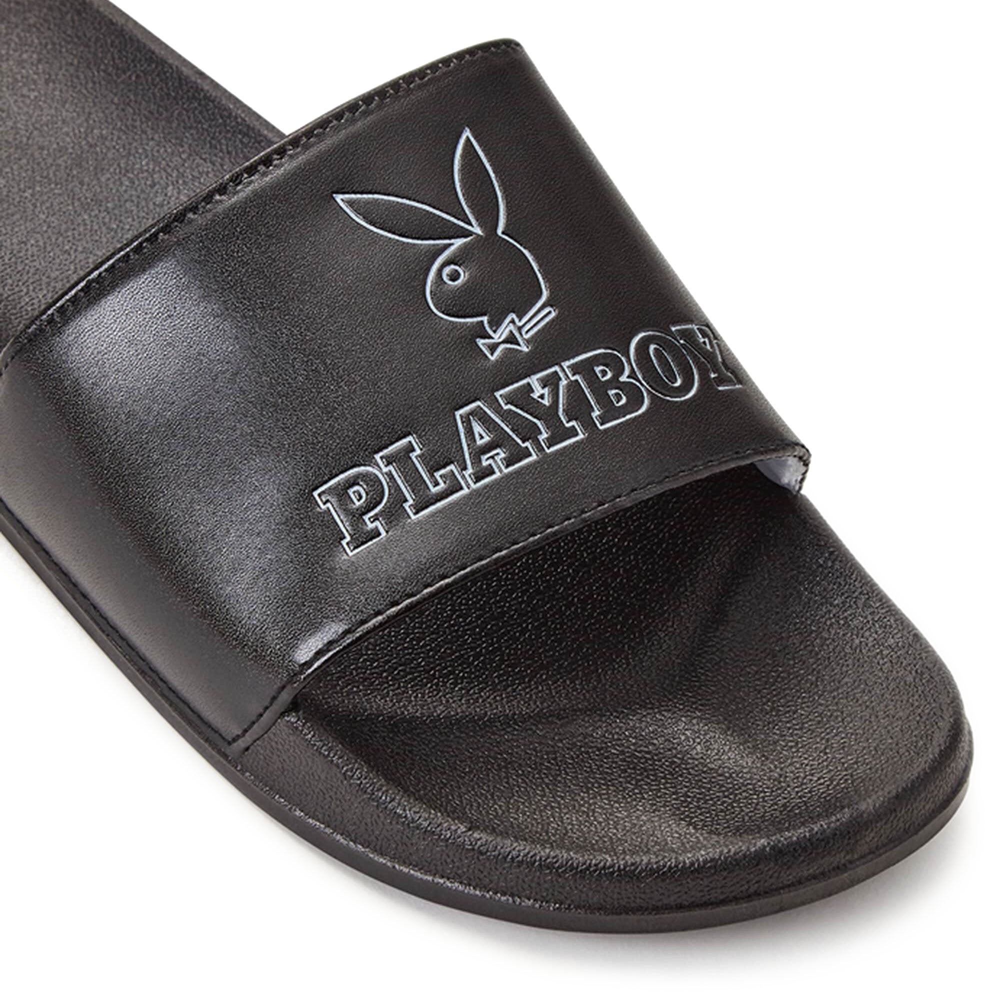 Bunny Slide Sandals - Playboy