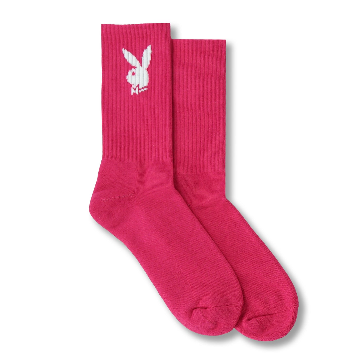 Classic Rabbit Head Crew Socks - Playboy