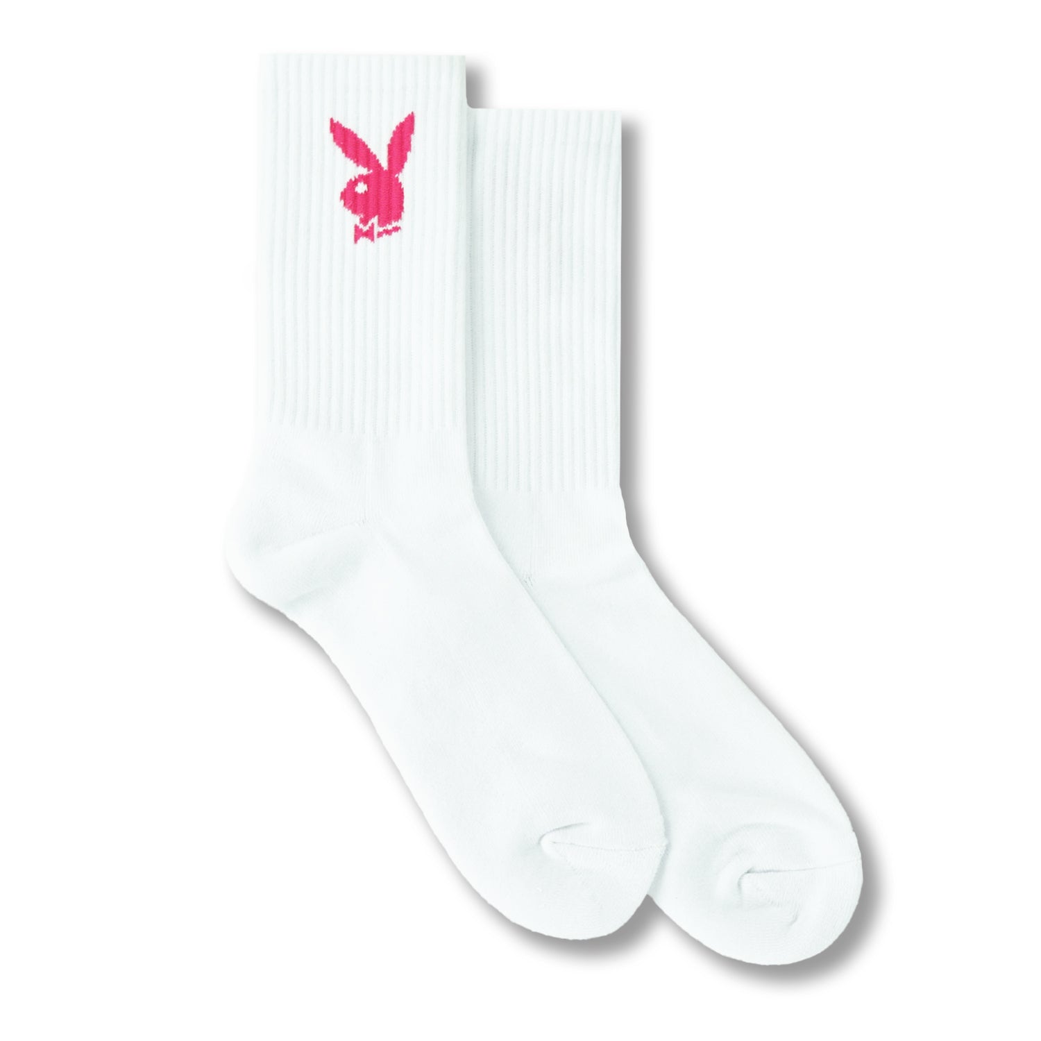 Classic Rabbit Head Crew Socks - Playboy