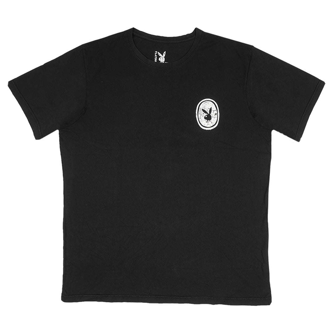 Distress Emblem Tee - Playboy