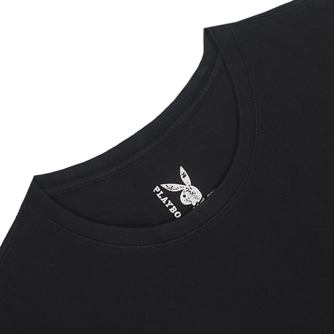 Distress Emblem Tee - Playboy