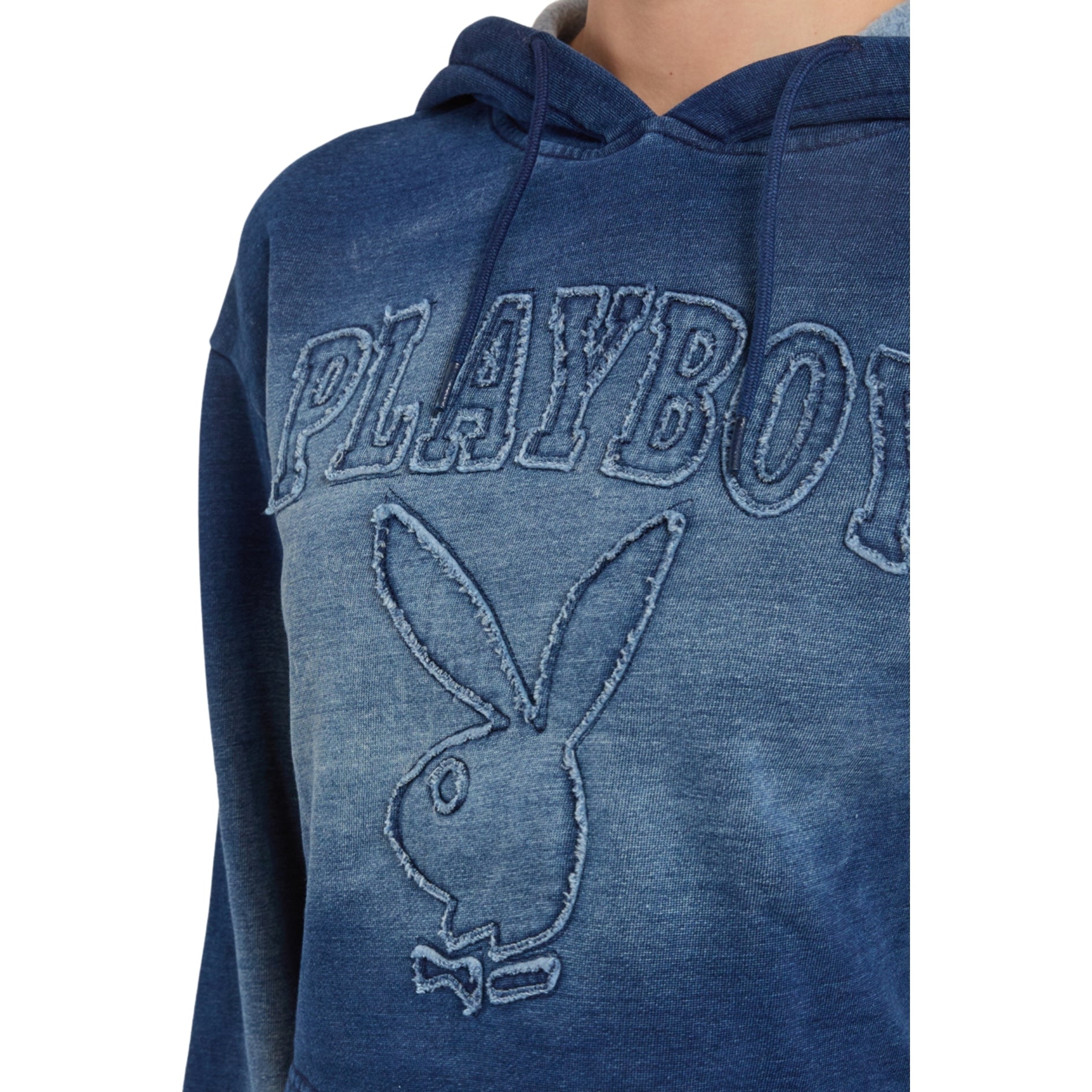 Fray Boy Crop Sweatshirt - Playboy