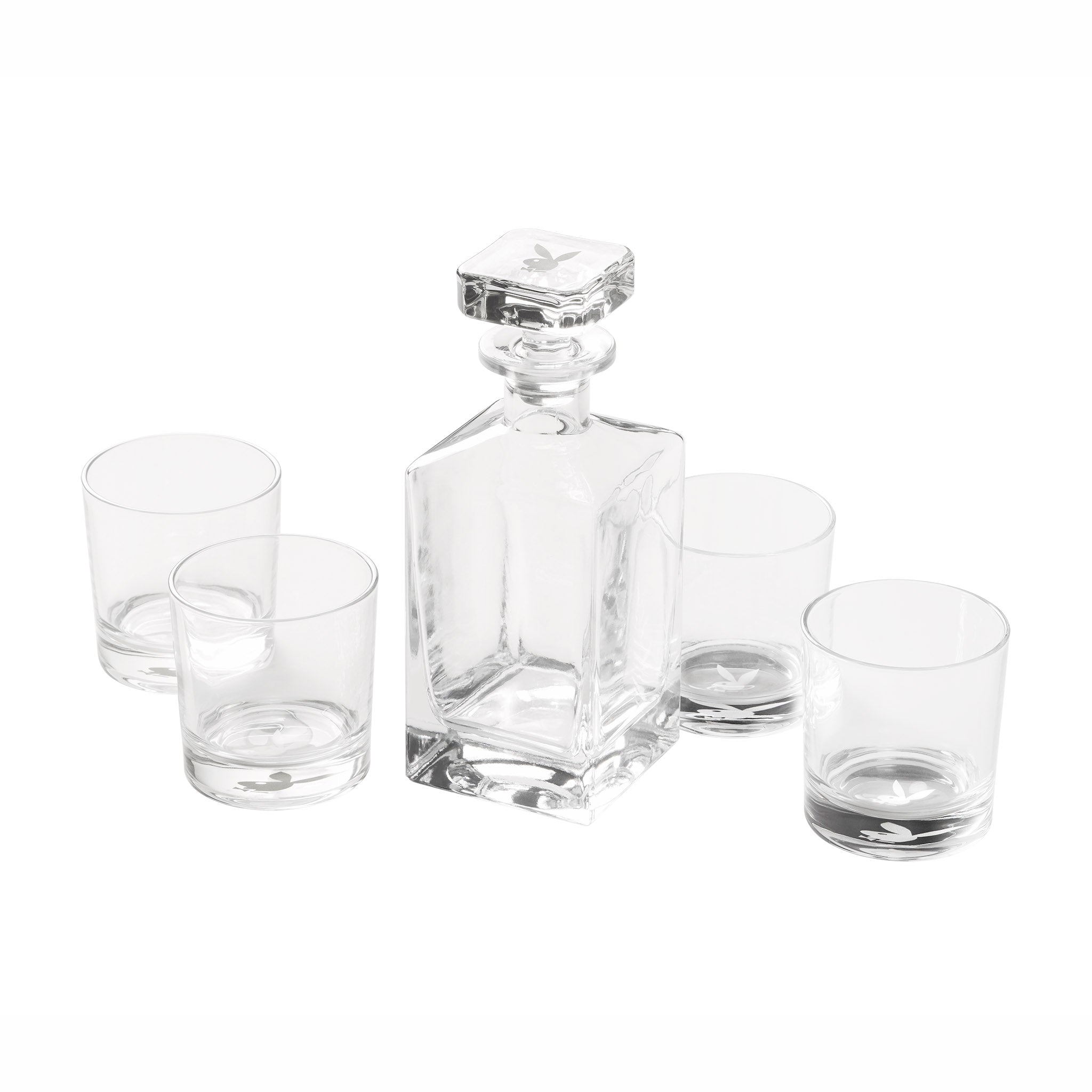 Glass & Decanter Set - Playboy